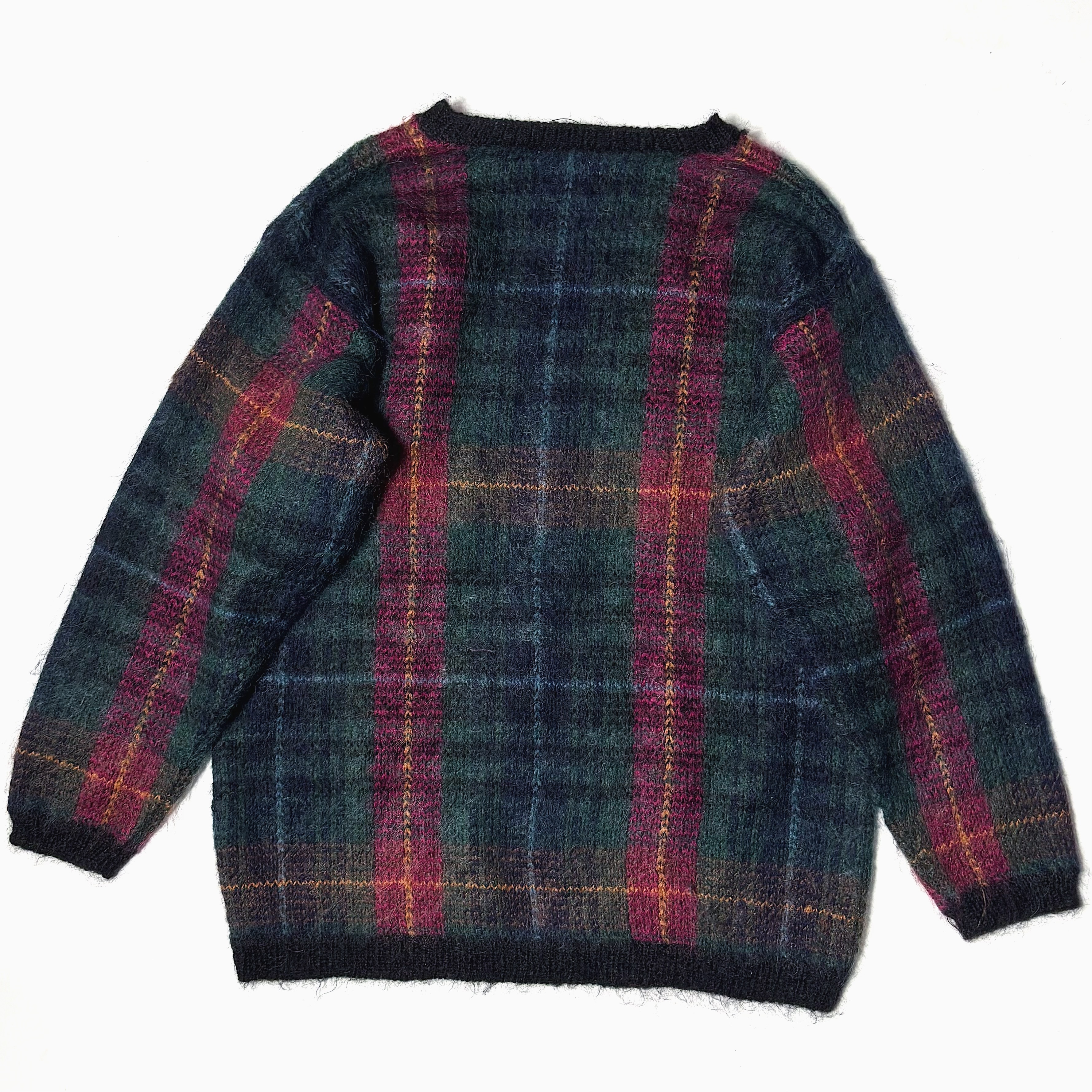 Vintage 80's【NELL FLOWERS】Mohair Knit Sweater の画像 2