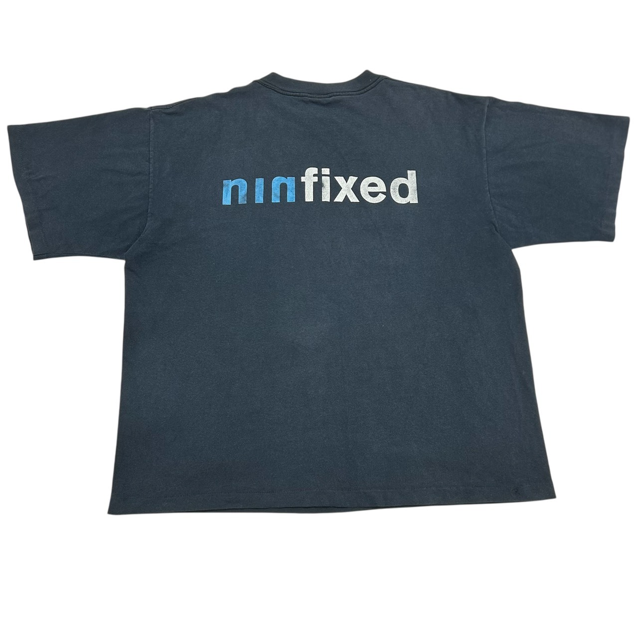 Nine Inch Nails “NINFixed” 1996 Vintage Band T-Shirt ALL SPORT XL の画像 2