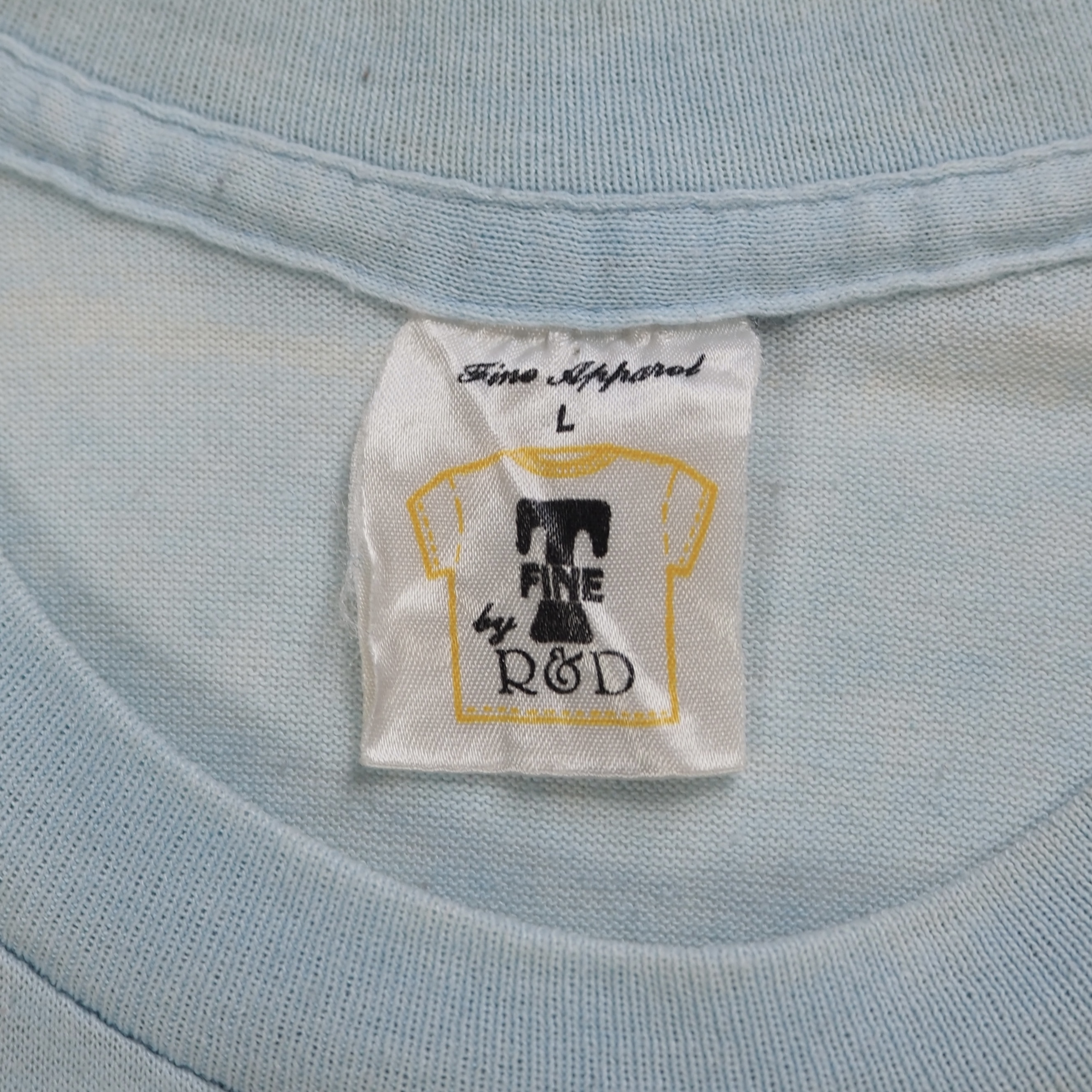 80’s FUCK Tee ライトブルー の画像 9