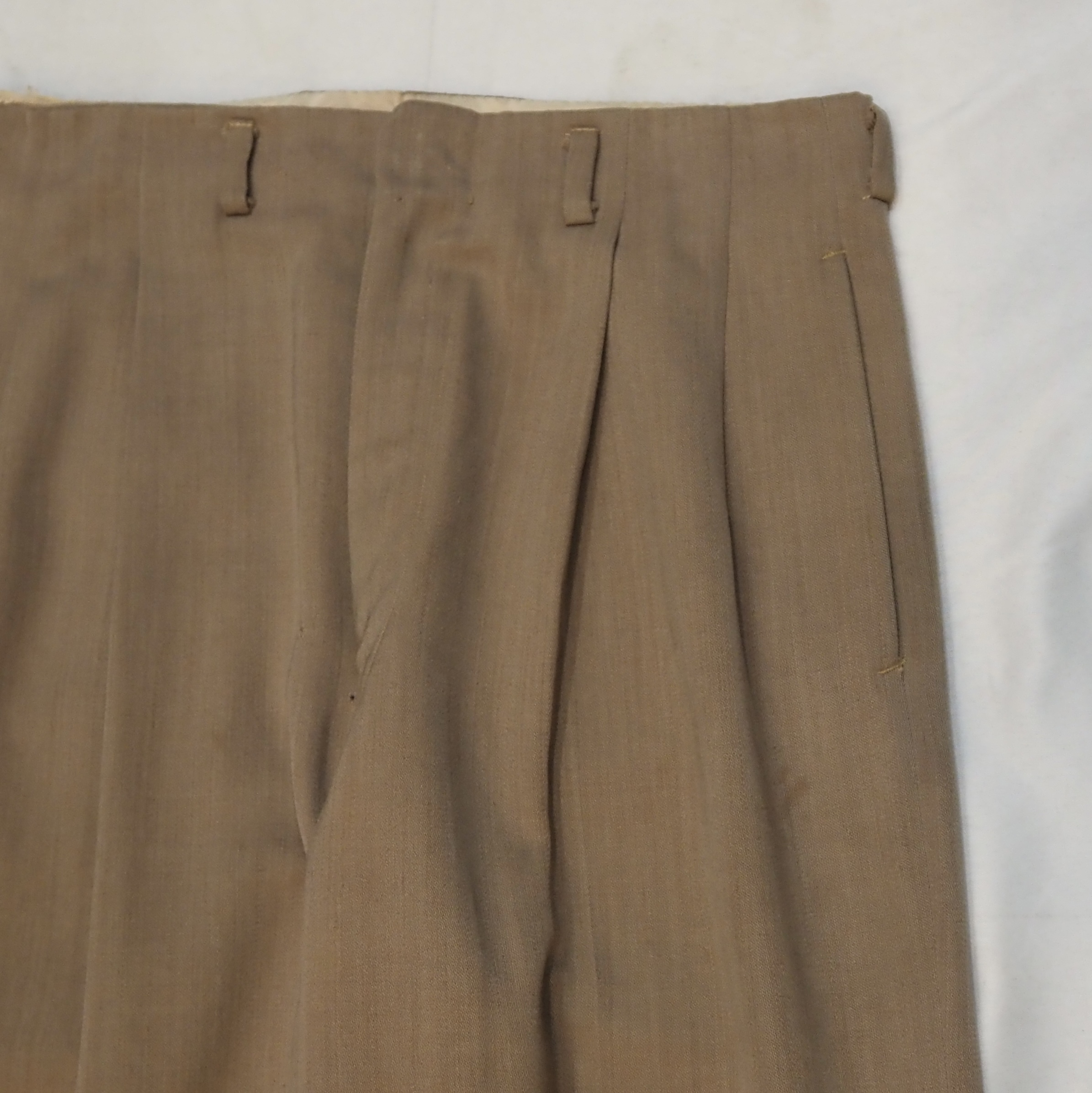 50’s Vintage Wool Slacks 30×30 の画像 5