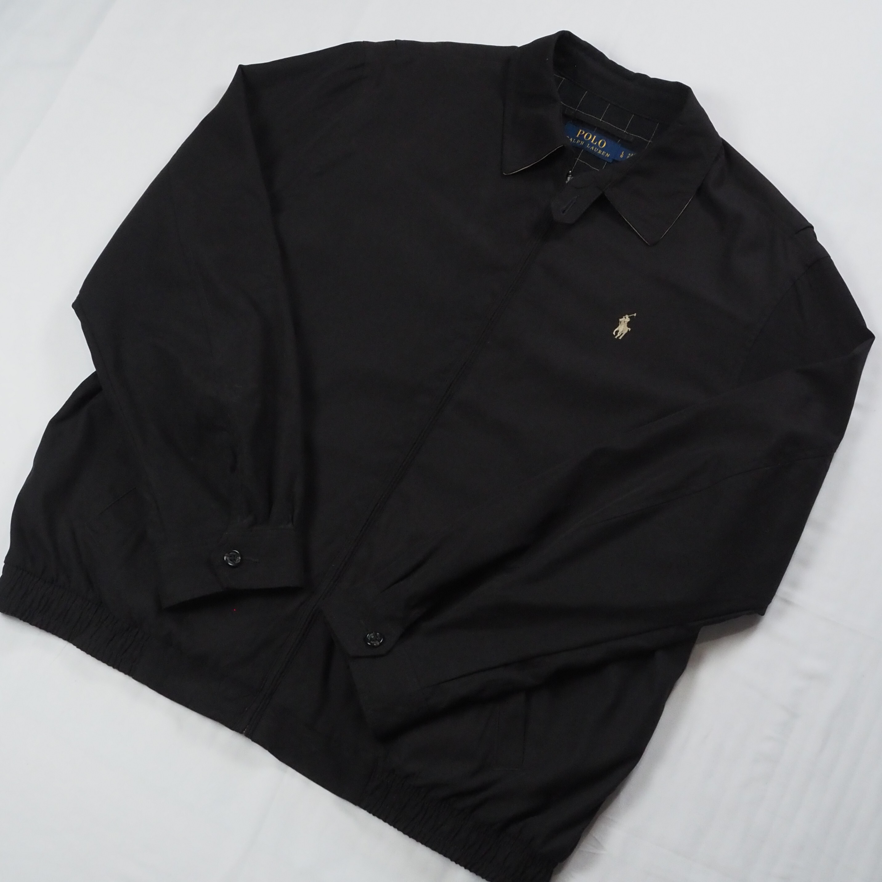 00's Ralph Lauren スイングトップ ブラック Lサイズ の画像 11