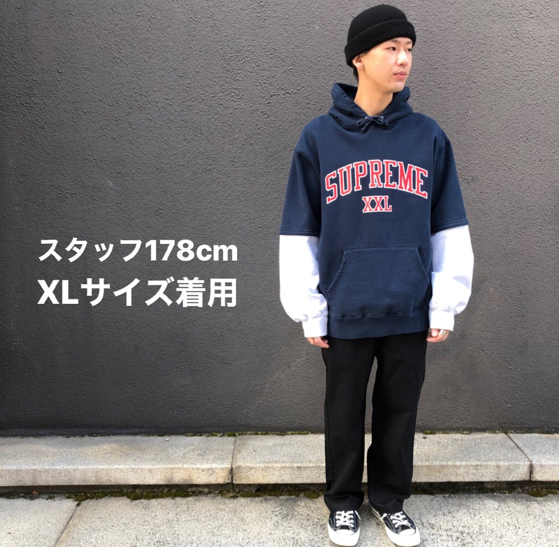 Supreme Xxl Hooded Sweatshirt Navy 新品 未使用 One Day Store
