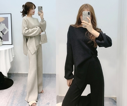 アプリコッ 全2色 カジュ レディース服 セットアップ レディース ゆったりシ Wcsw Org