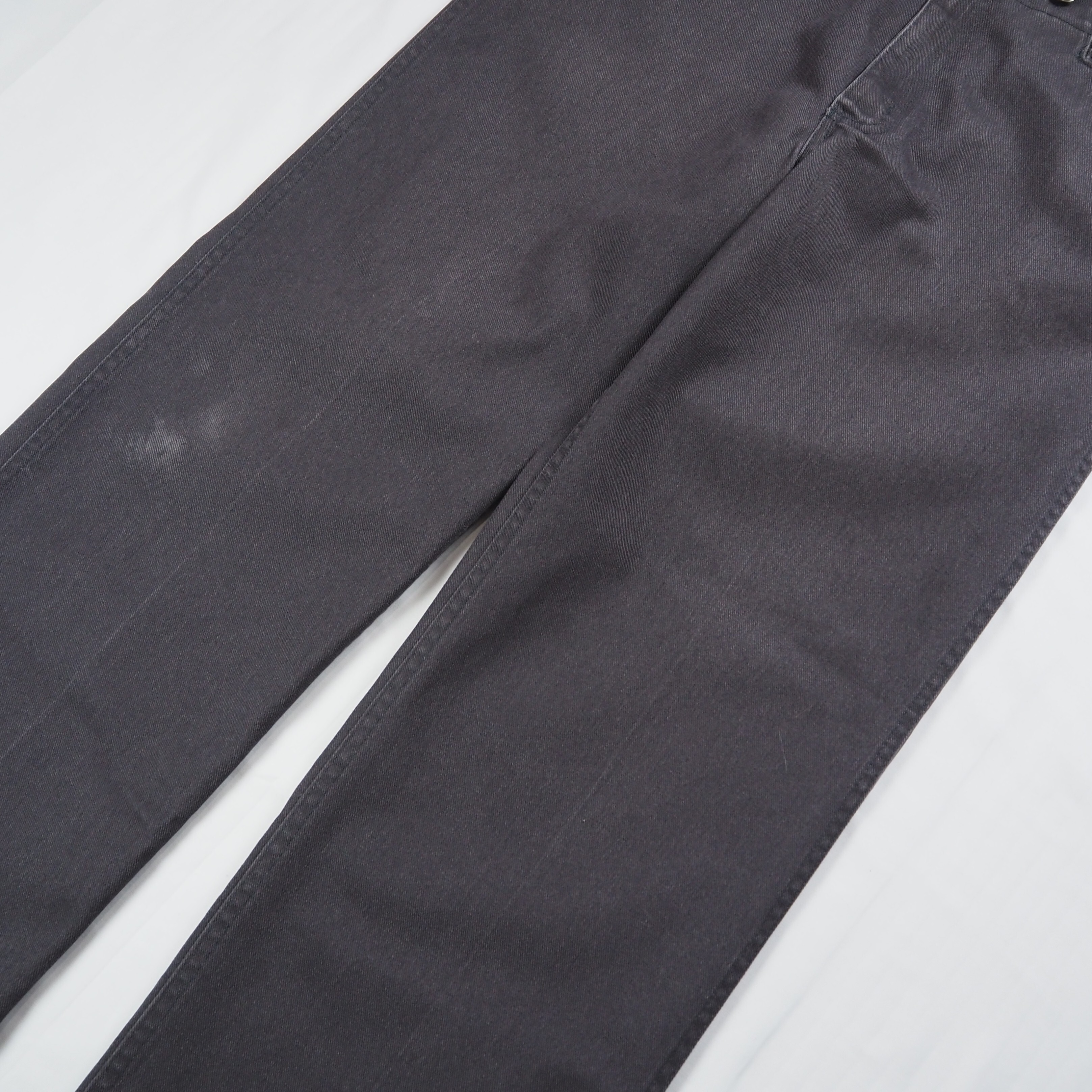 【9/23 20:00入荷】90's〜 Ben Davis ワークパンツ フリスコ チャコールグレー 34×30 の画像 6