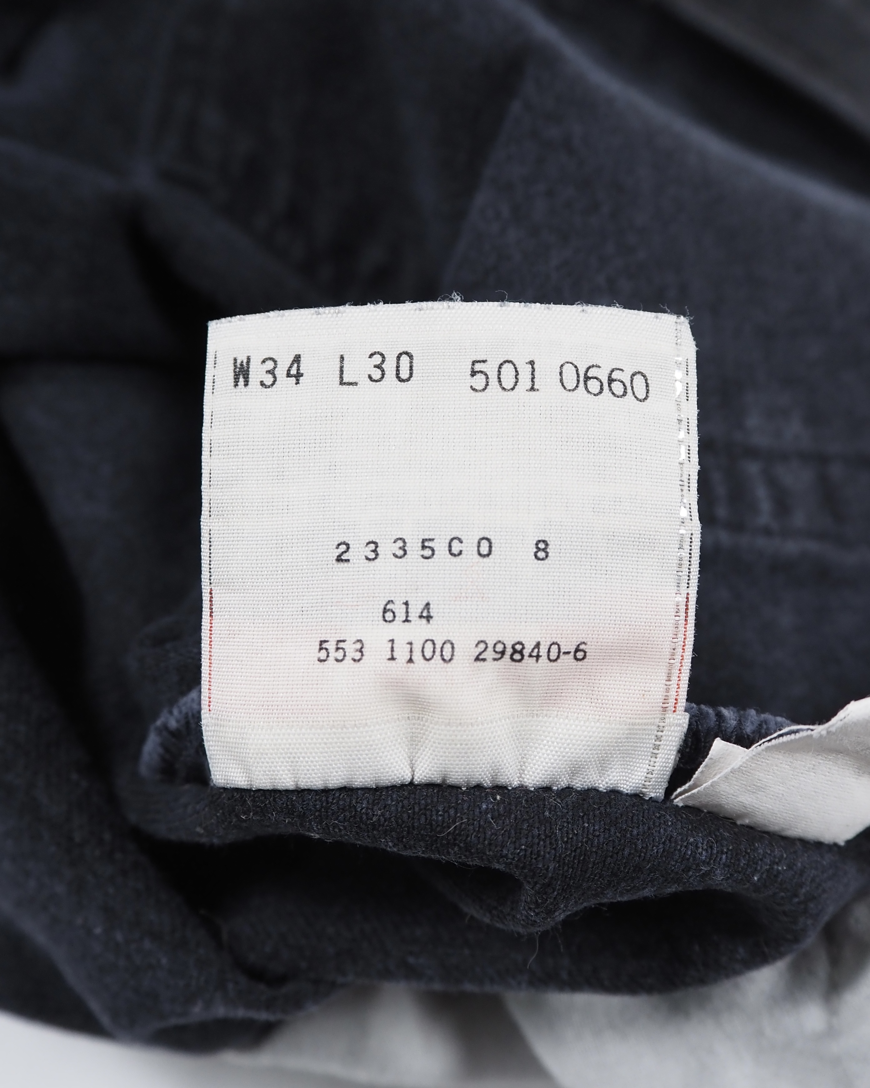 【VCM入荷】90’s Levi’s 501 ブラックデニム 34×30 ゴールデンサイズ！ の画像 10