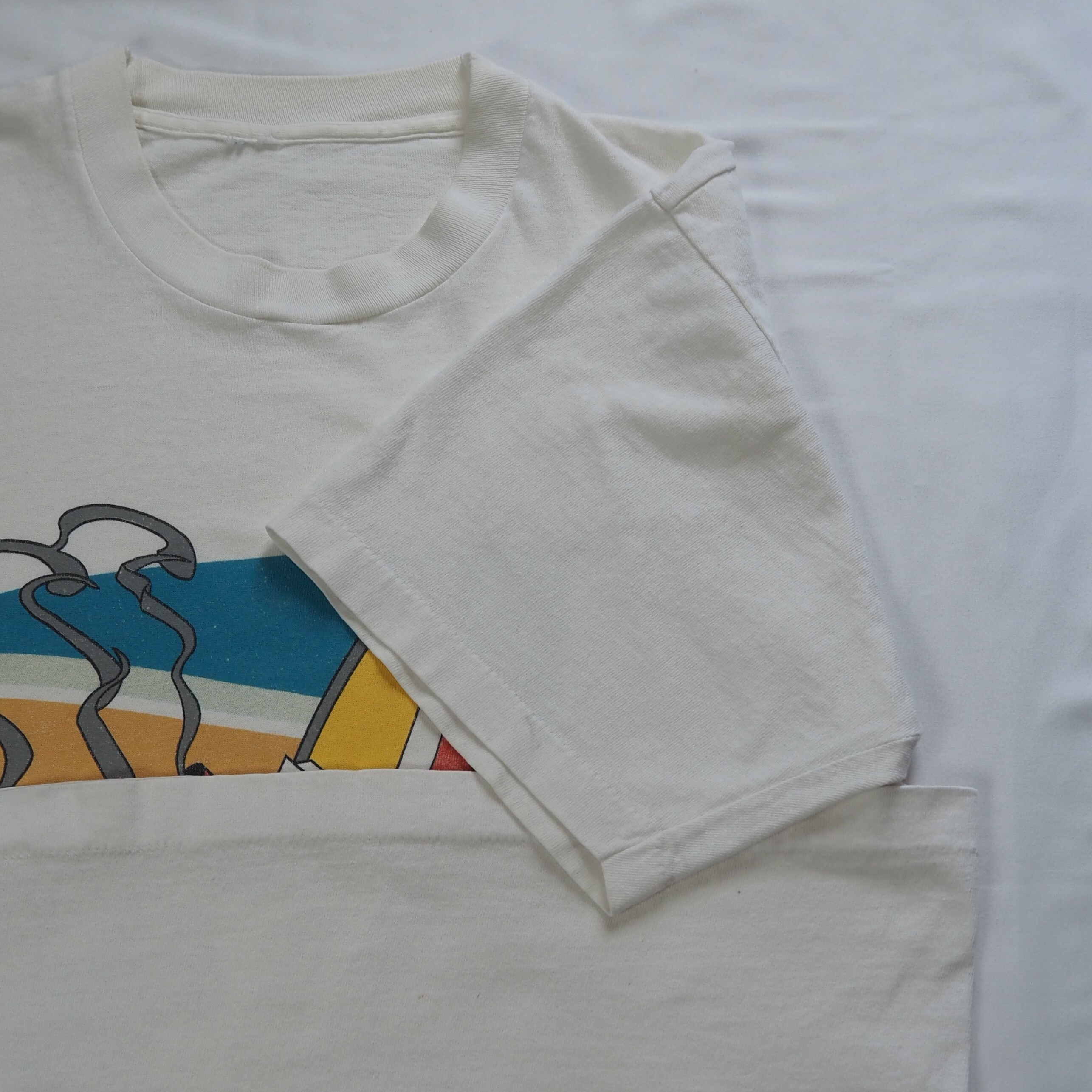 80's バミューダトライアング Tシャツ Mサイズ程度 の画像 10