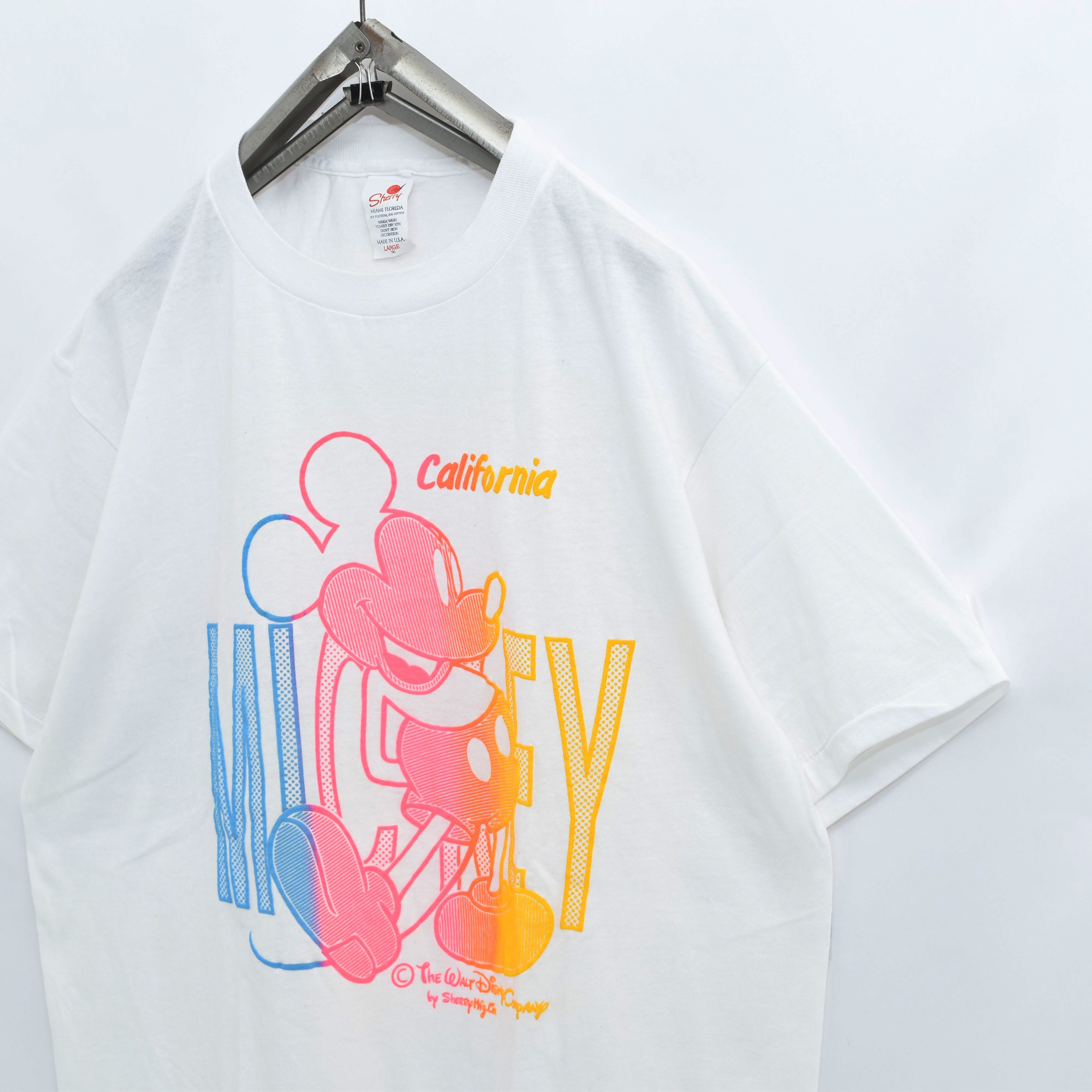 Vintage Sherryタグ Usa製 ミッキー 発泡プリント Tシャツ ビンテージ シェリータグ 古着屋 Grin Days Memory 公式 古着通販 オンラインストア Vintage Sherryタグ Usa製 ミッキー 発泡プリント Tシャツ ビンテージ シェリータグ 古着屋 Grin Days Memory 公式 古着通販 オンラインストア