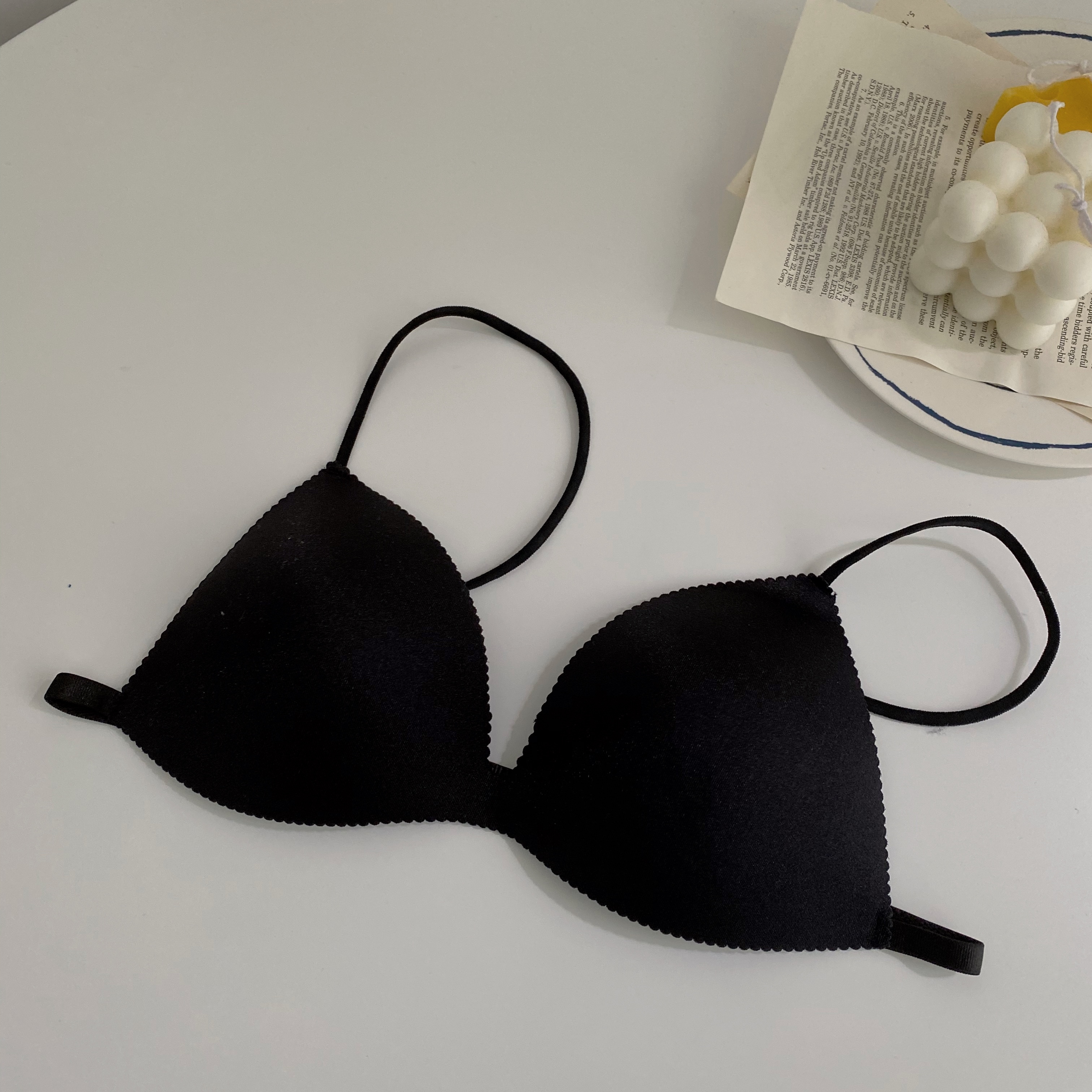 夏のネットの有名人のセクシーなシームレスな美しさのバックチューブトップ下着女性なし鋼リングcomtable小さな胸収集アンチ照明ブラ セブンプリンセス Mixlily Shop A1