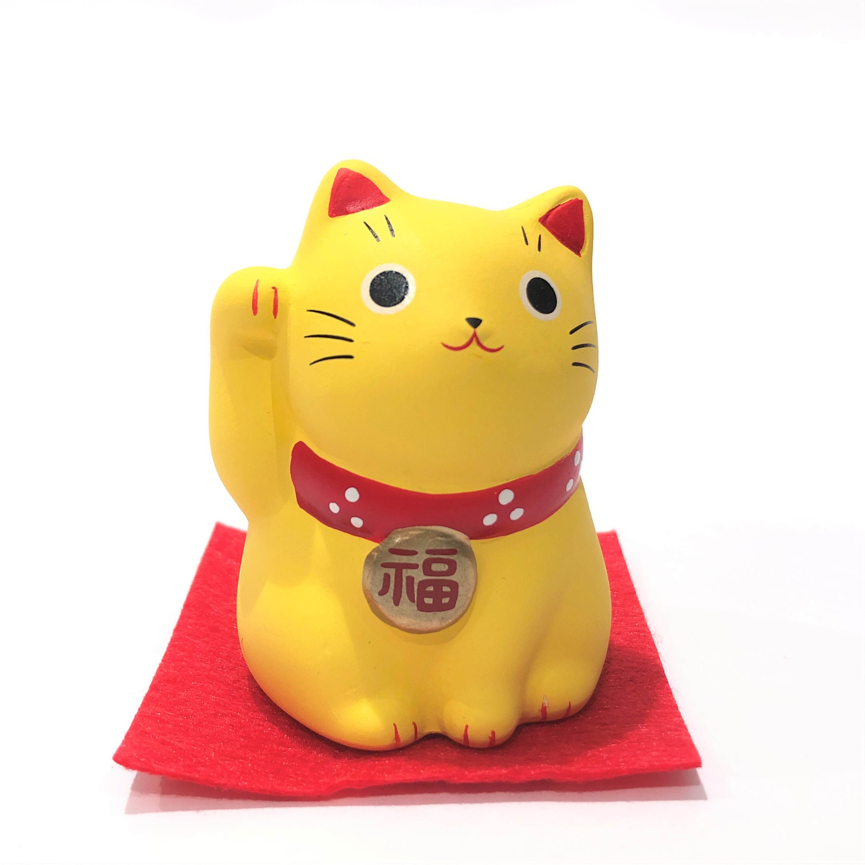 錦彩福おいで招き猫 黄猫 金運万来 神田明神文化交流館 Edocco Shop Ikiiki 錦彩福おいで招き猫 黄猫 金運万来 神田明神文化交流館 Edocco Shop Ikiiki