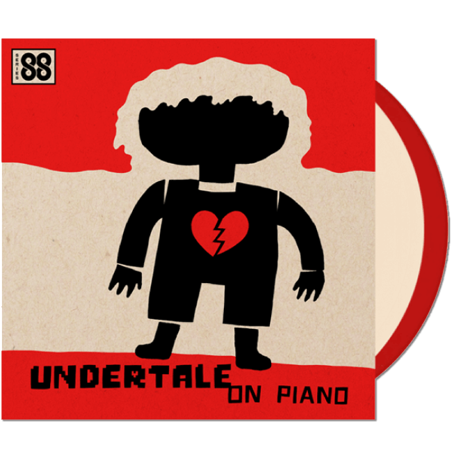 【UNDERTALE(アンダーテイル)】アンダーテイル・オン・ピアノ(シリーズ88)2LP - 画像1