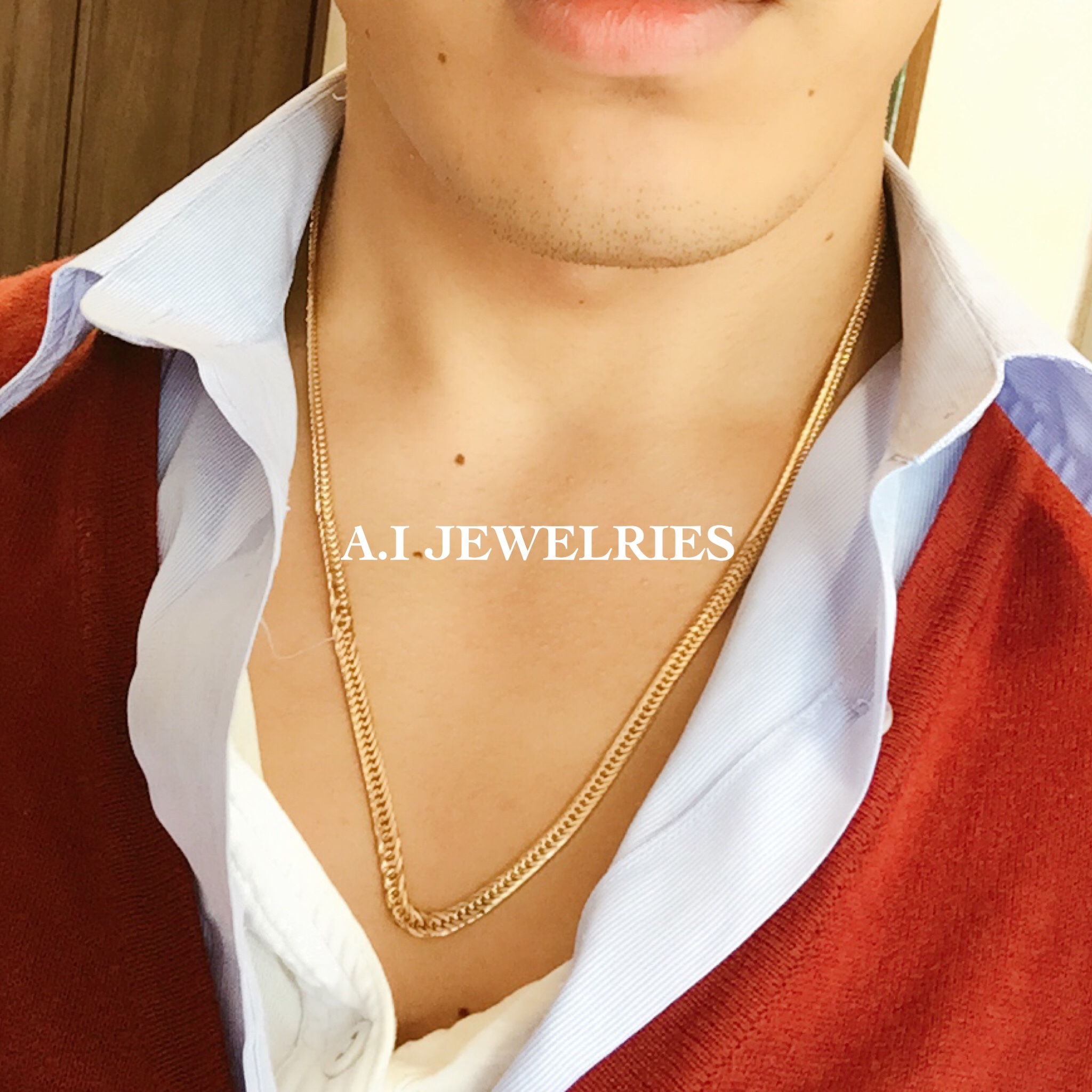 K18 30g 60cm 8面 トリプル 喜平 ネックレス ロング メンズ オススメ サイズ A I Jewelries エイアイジュエリーズ K18 30g 60cm 8面 トリプル 喜平 ネックレス ロング メンズ オススメ サイズ A I Jewelries エイアイジュエリーズ
