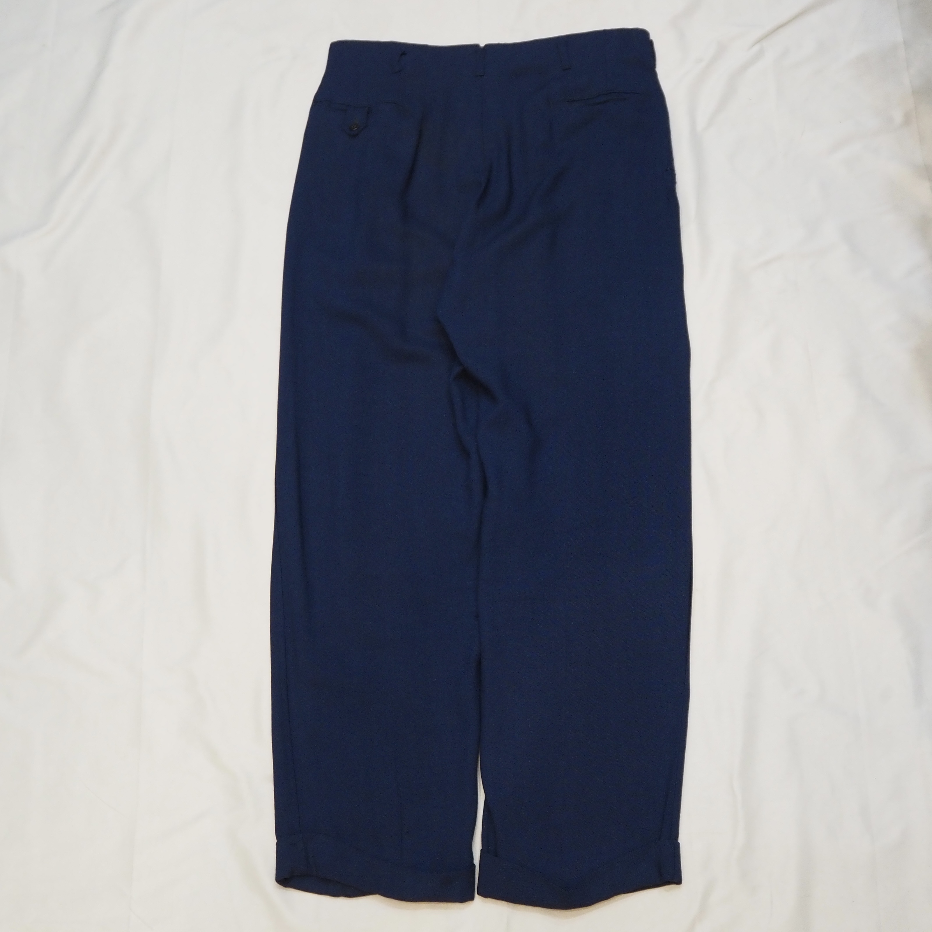 50’s Vintage Linen Slacks 34×30 の画像 10