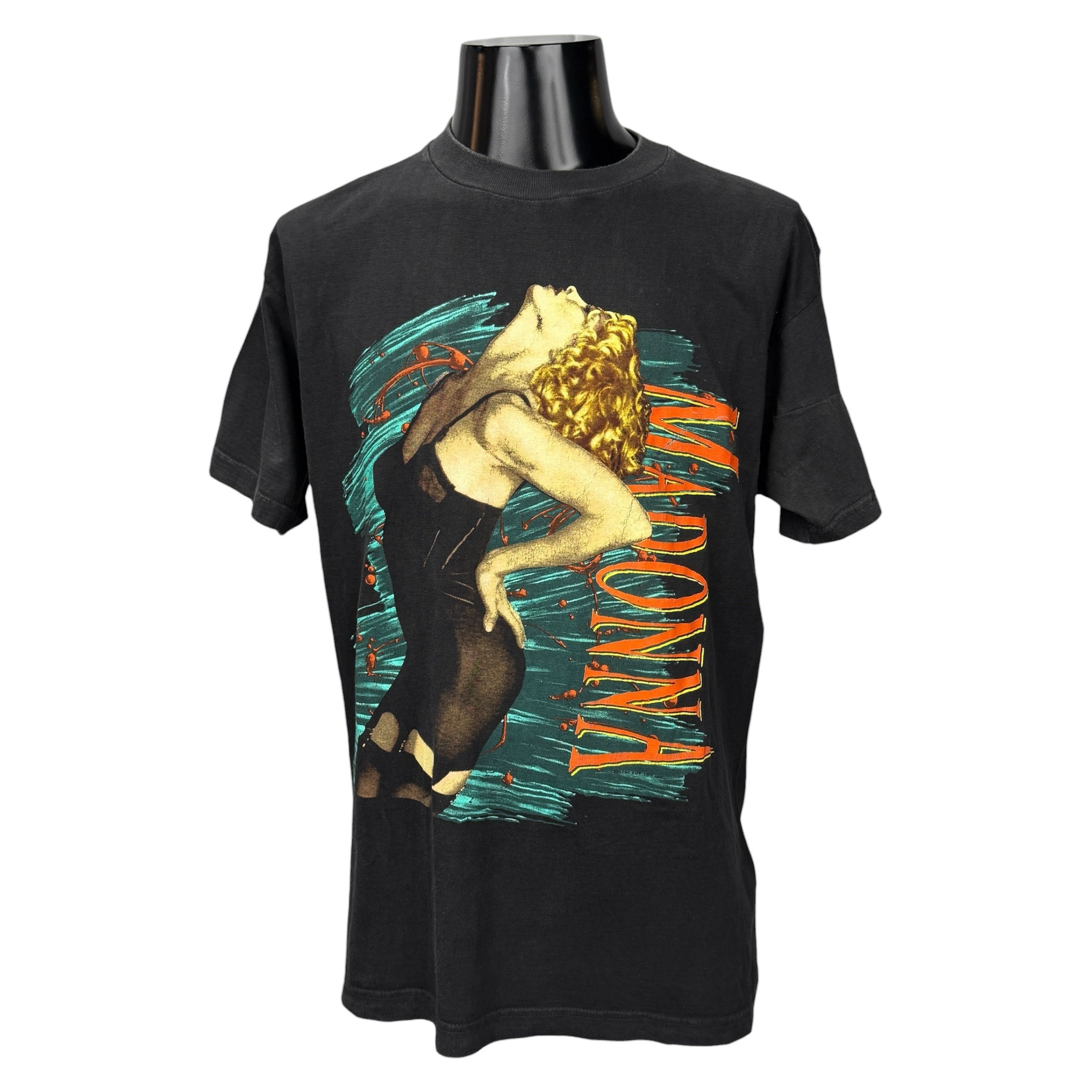 【MADONNA】マドンナ “BLOND AMBITION WORLD TOUR 1990” 90s ユーロ Vintage Tシャツ