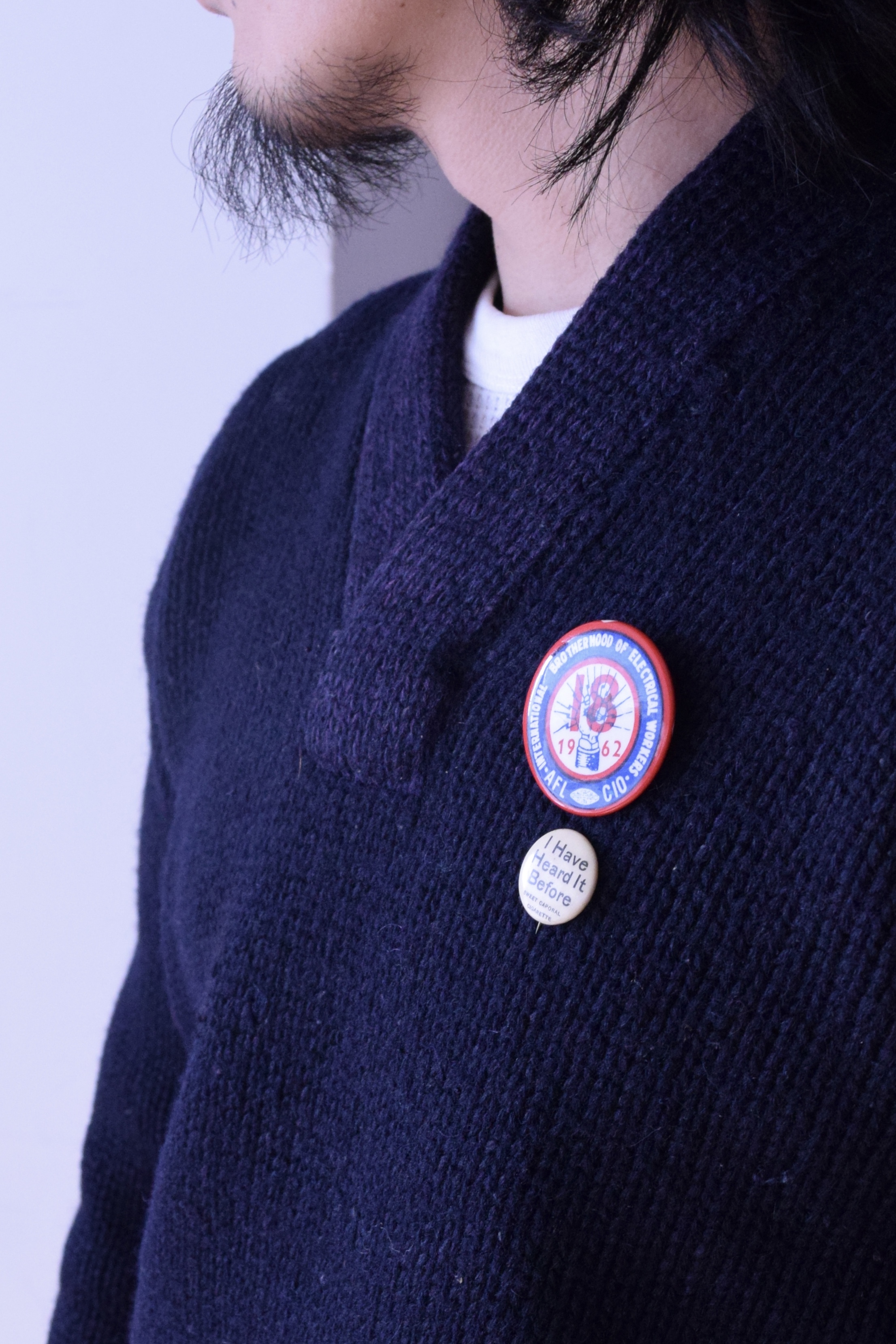 〜1940s HEATHER MILLS Athletic sweater の画像 2