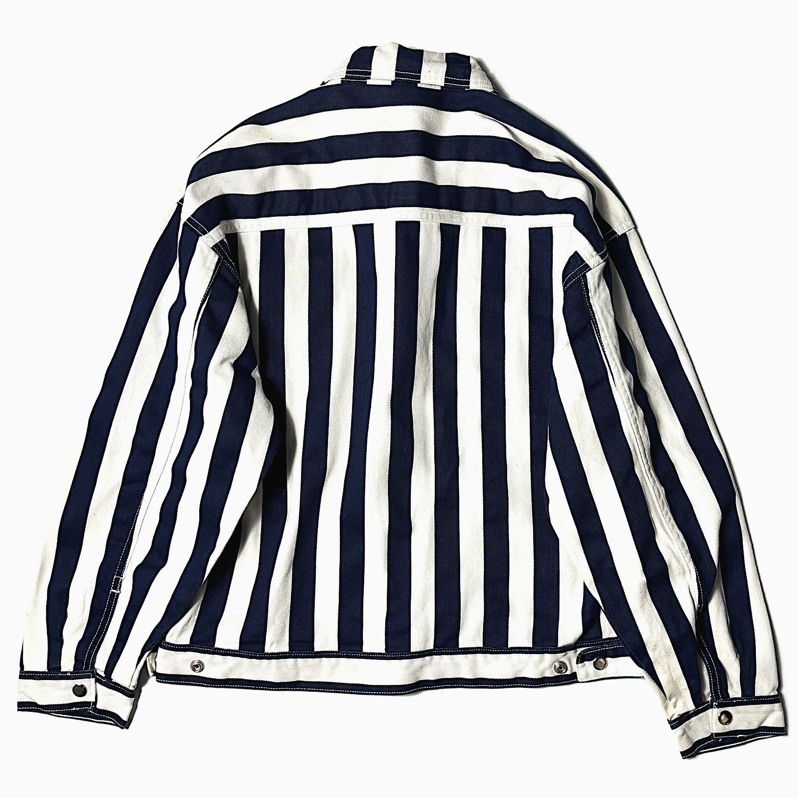 Vintage 80～90's【C.A.SPORT】Striped Jacket の画像 2