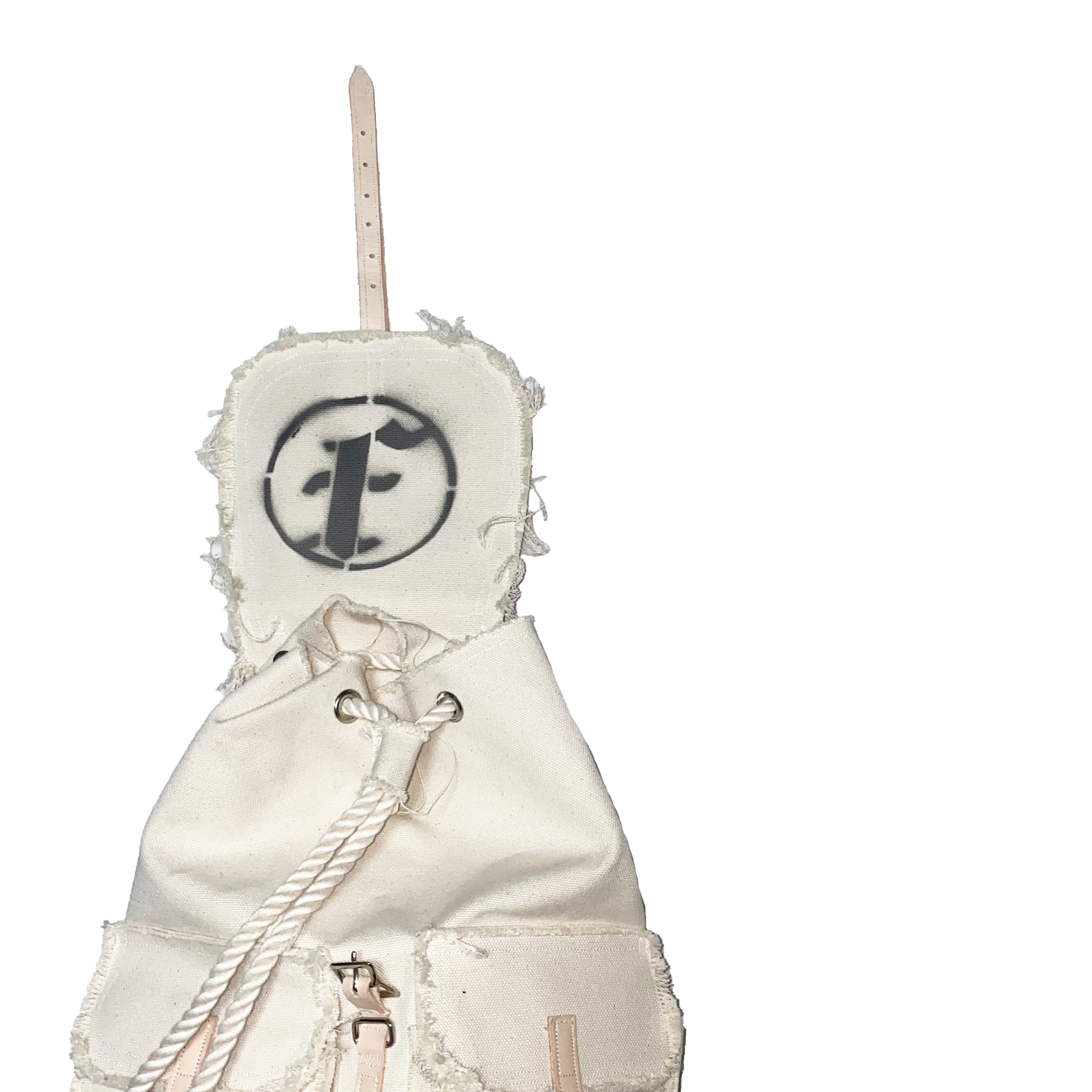 Small Backpack "Prototype005" / White - 画像3