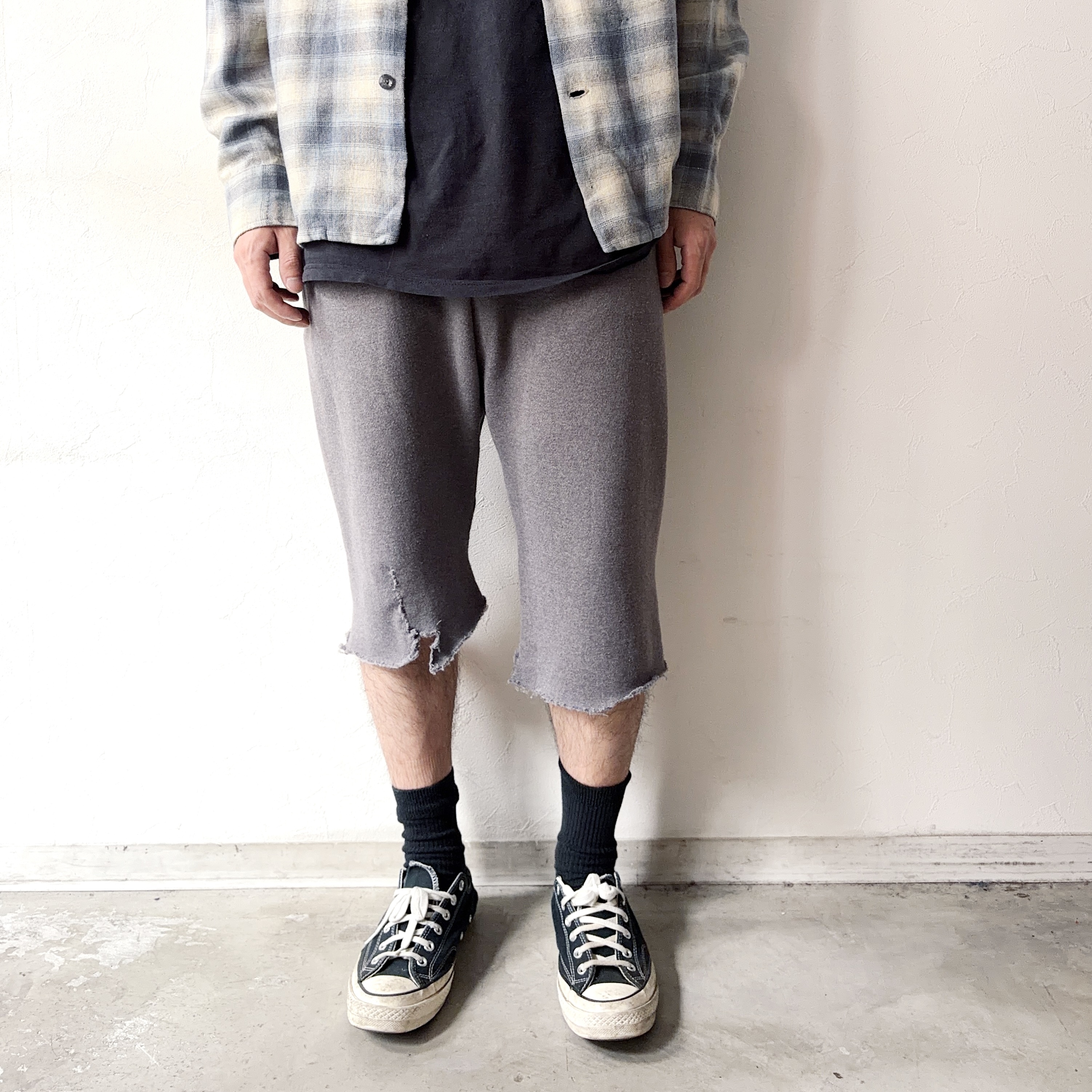 Vintage Cut Off Sweat Pants の画像 3