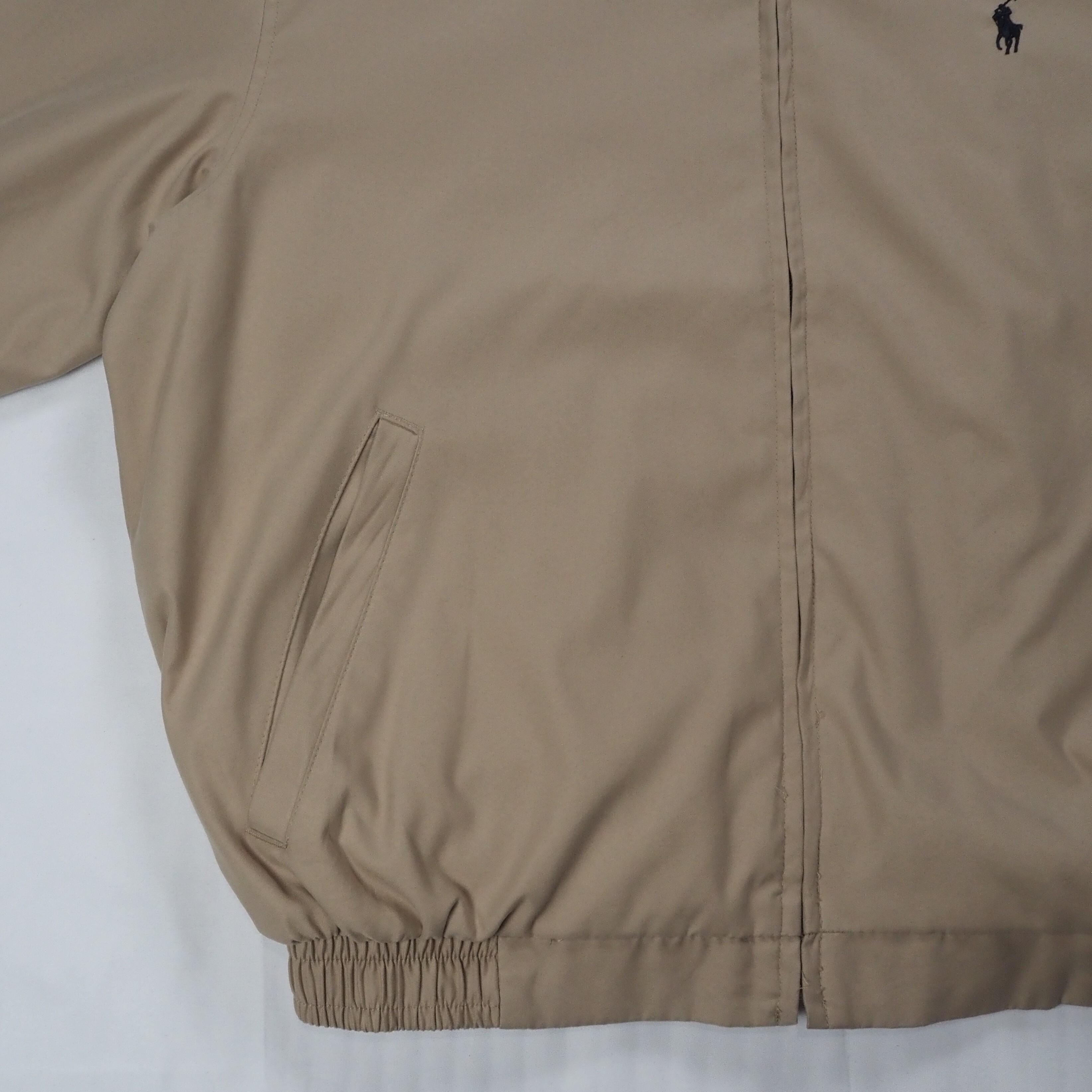 90's Ralph Lauren スイングトップ ベージュ Sサイズ の画像 9