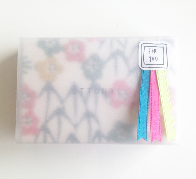 ●Option● アイシャドウラッピング2【サテンリボン】Gift Rapping 2 (satin ribbon) for eye shadow - 画像4