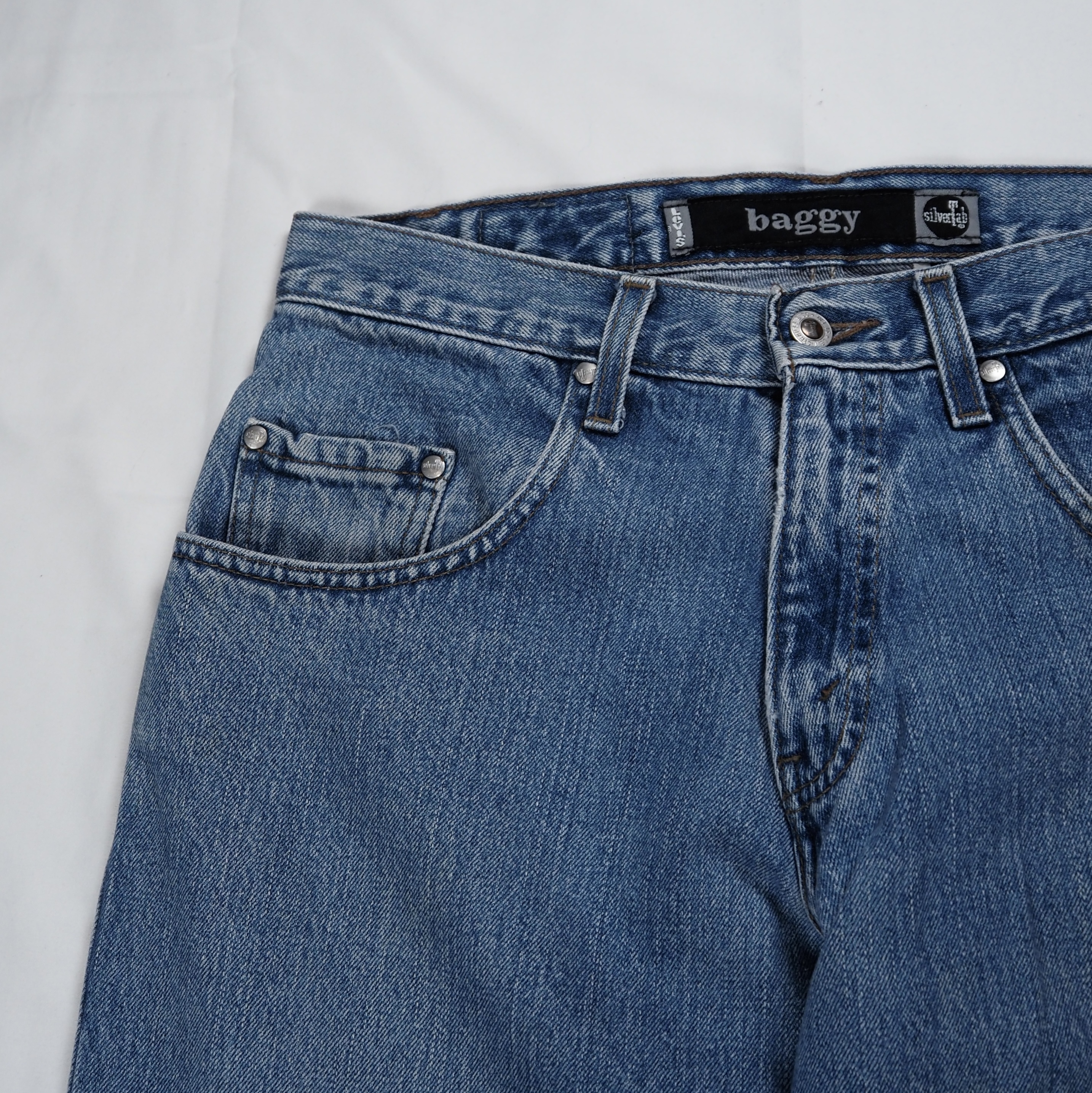 90’s Levi’s SilverTab デニム バギー 30×30 の画像 3