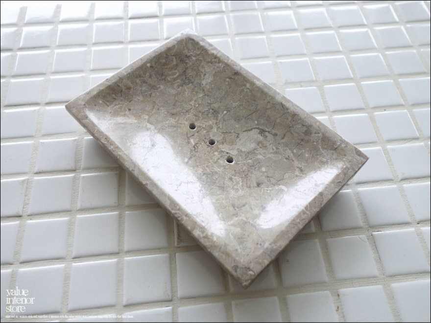 天然大理石ソープディッシュgy せっけん置き 石鹸置き 自然石 天然石 手作り マーブルソープディッシュ 洗面用品 バス用品 Valuestore