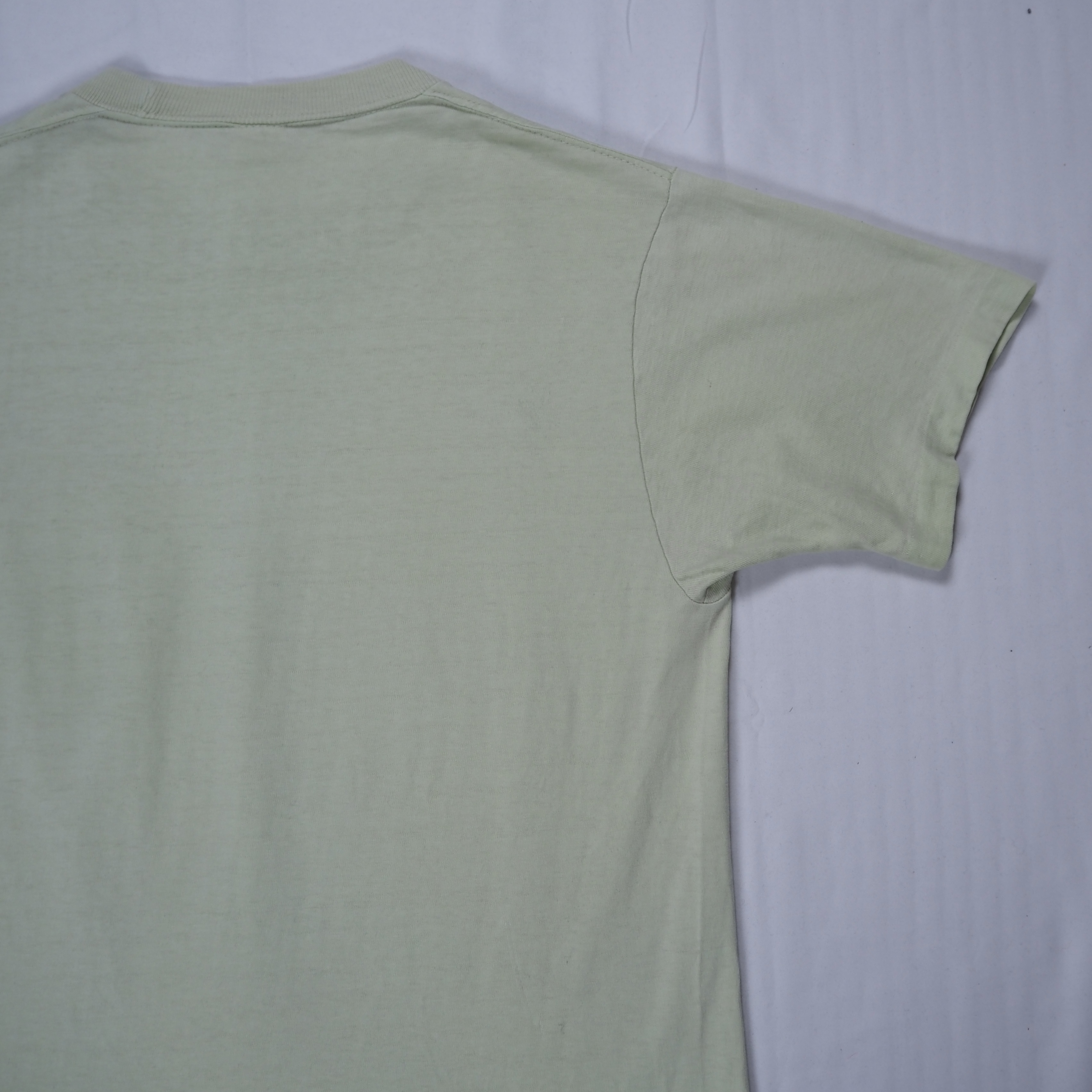 70’s Towncraft ブランクTシャツ ピスタチオグリーン Mサイズ の画像 15