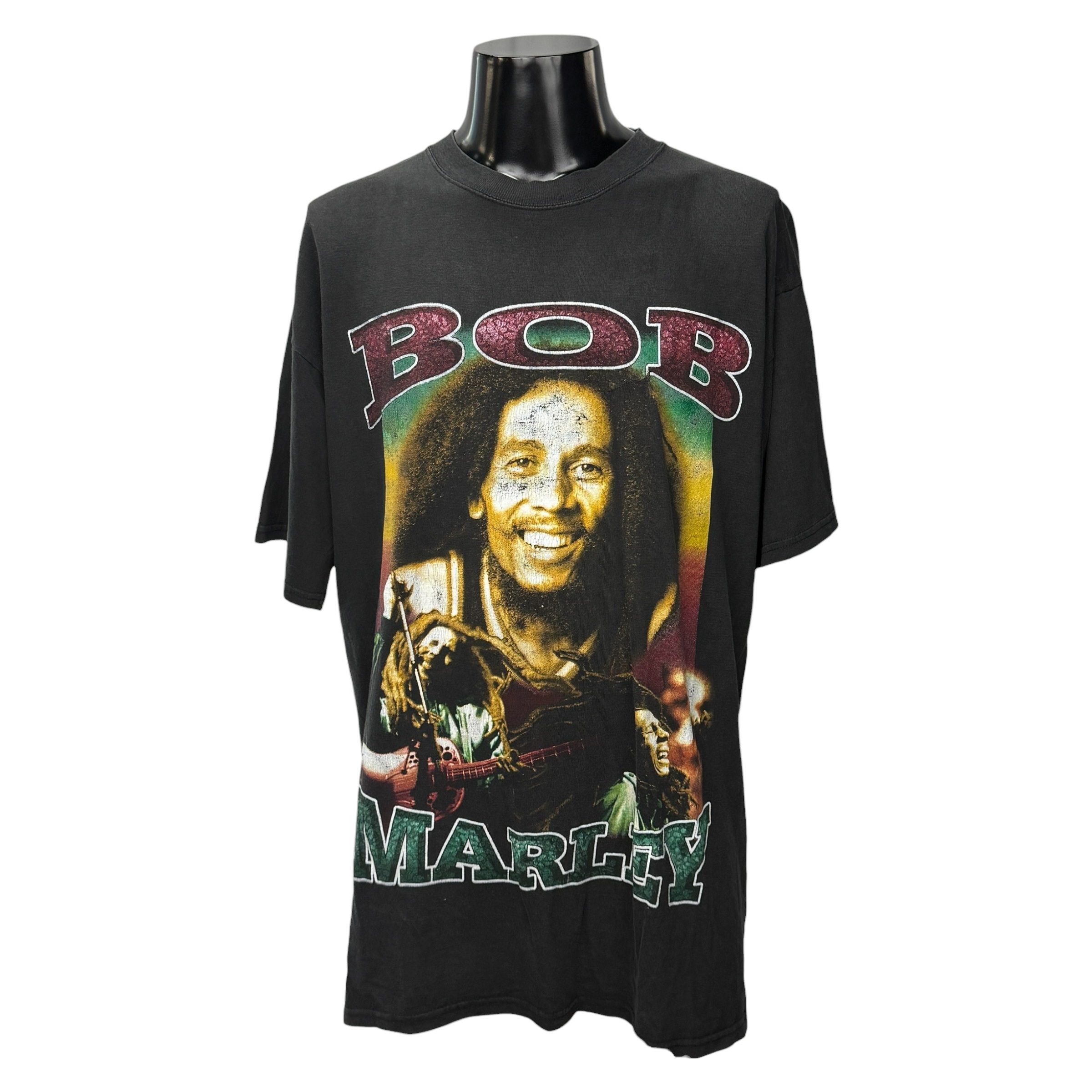 【BOB MARLEY】ボブ・マーリー “SMILE JAMAICA” 90’s RAPTEE Vintage Tシャツ