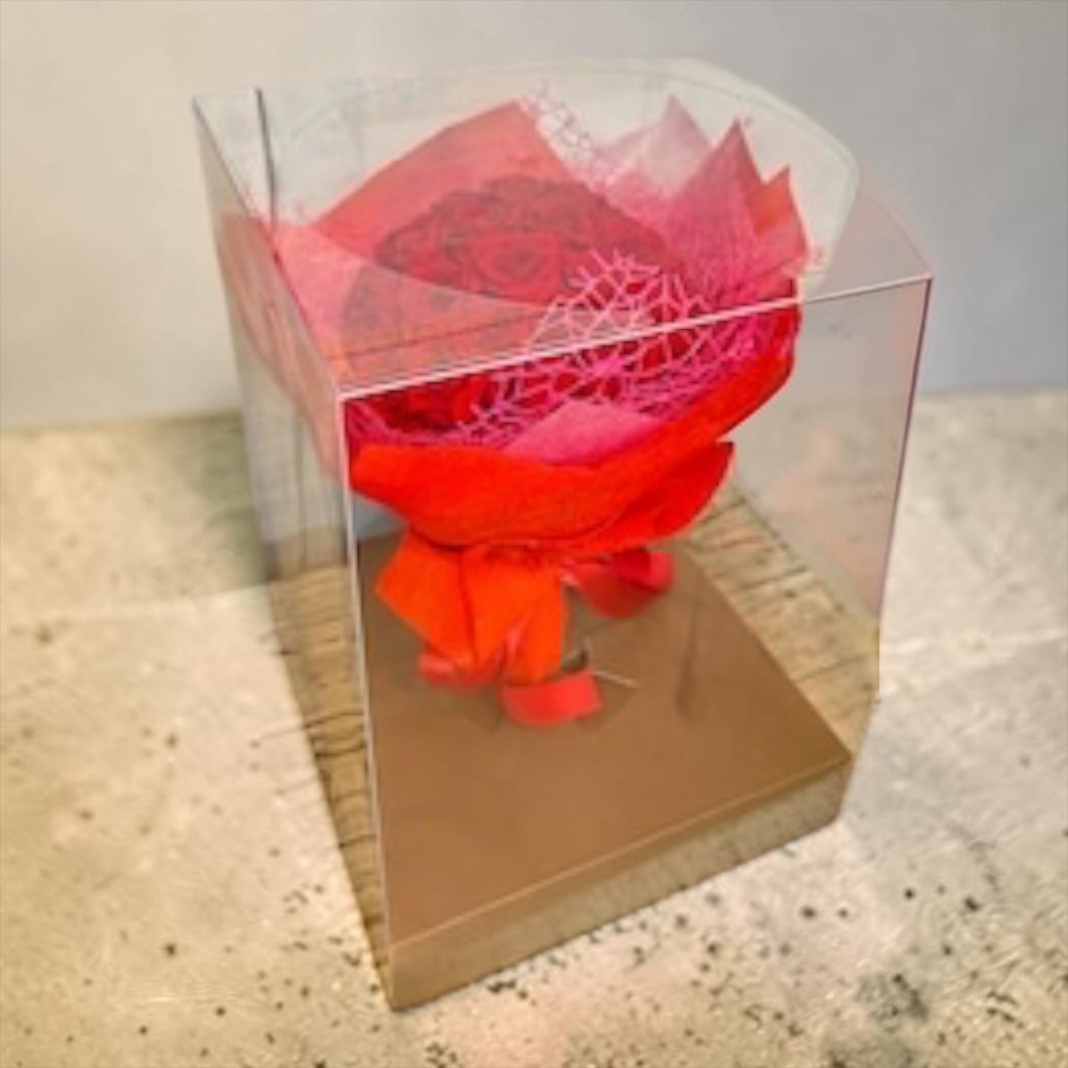 プロポーズ花束|赤薔薇40本|プリザーブドフラワー|離島含む沖縄県内配送可(宅配便可)