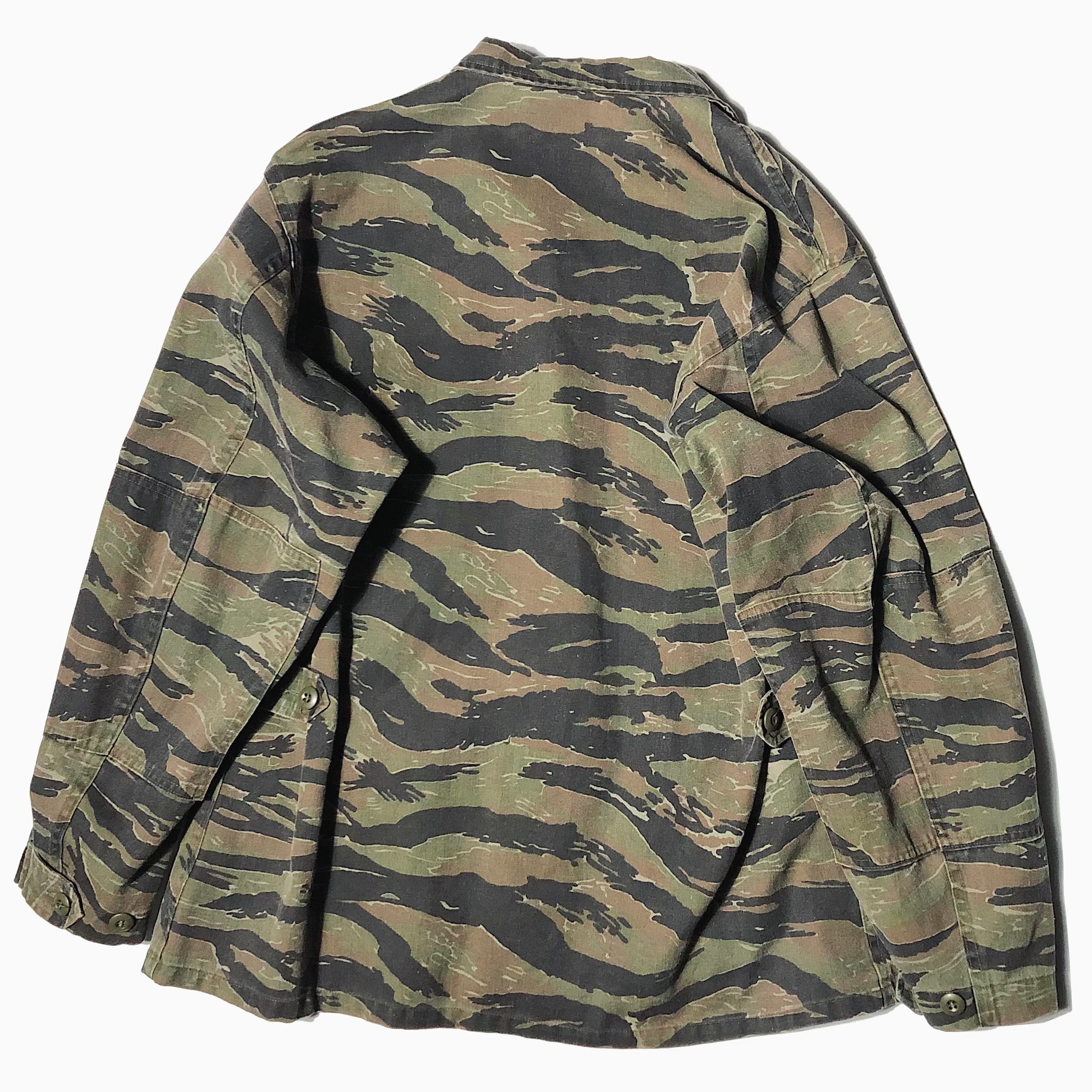Vintage 70's Tiger Camo BDU Jacket の画像 2