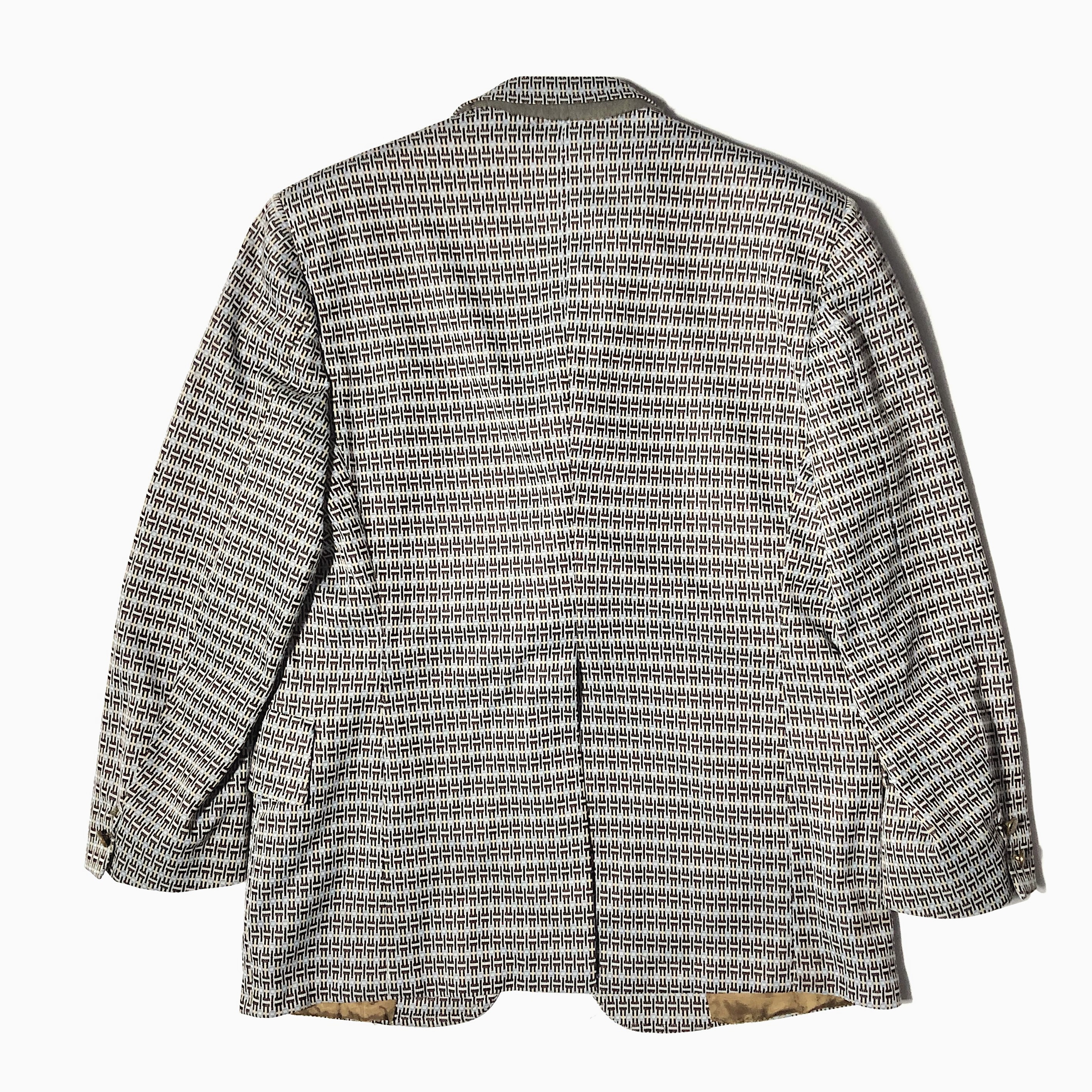 Vintage 70's【'Botany'500】Patterned Tailored Jacket の画像 2