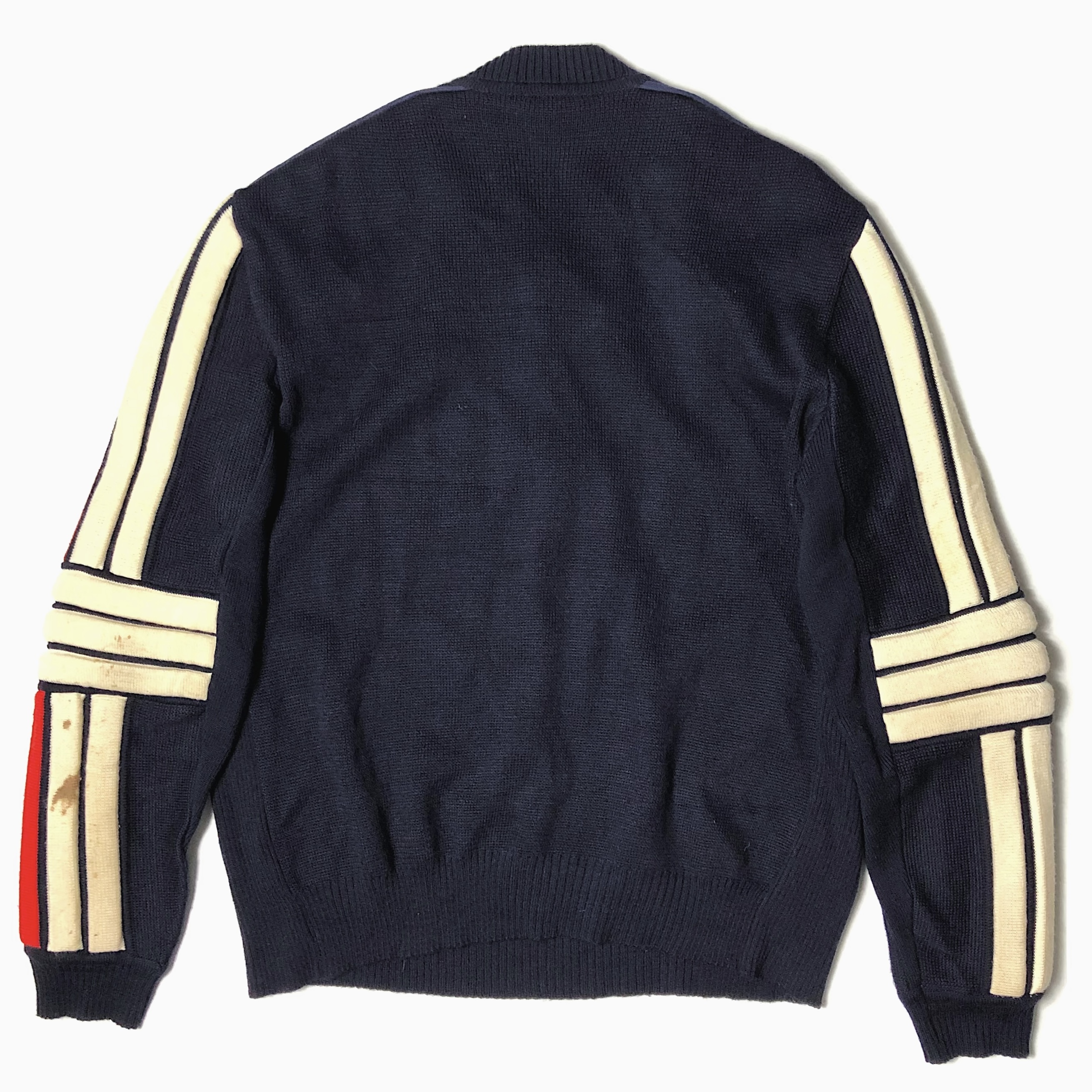 Vintage 80〜90's【Strick meister】Half Zip Knit Sweater の画像 2