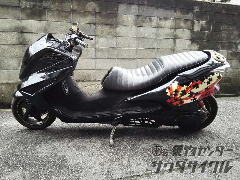中古車 マジェスティ125 フルカスタム オーディオ付 ｓａｗａｄａ ｃｙｃｌｅ