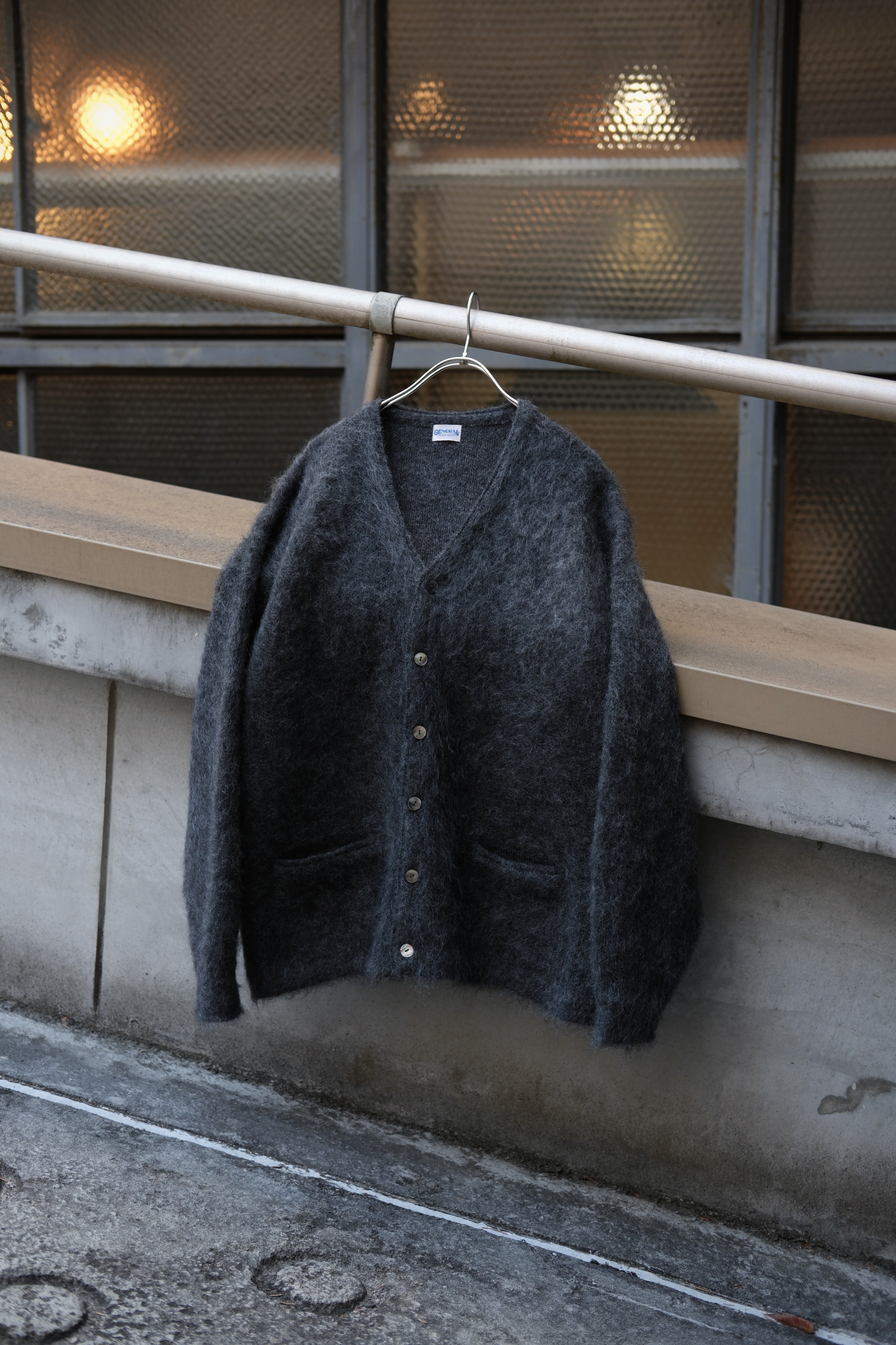 Utah／“GENERAL × Utah” exclusive mohair cardigan