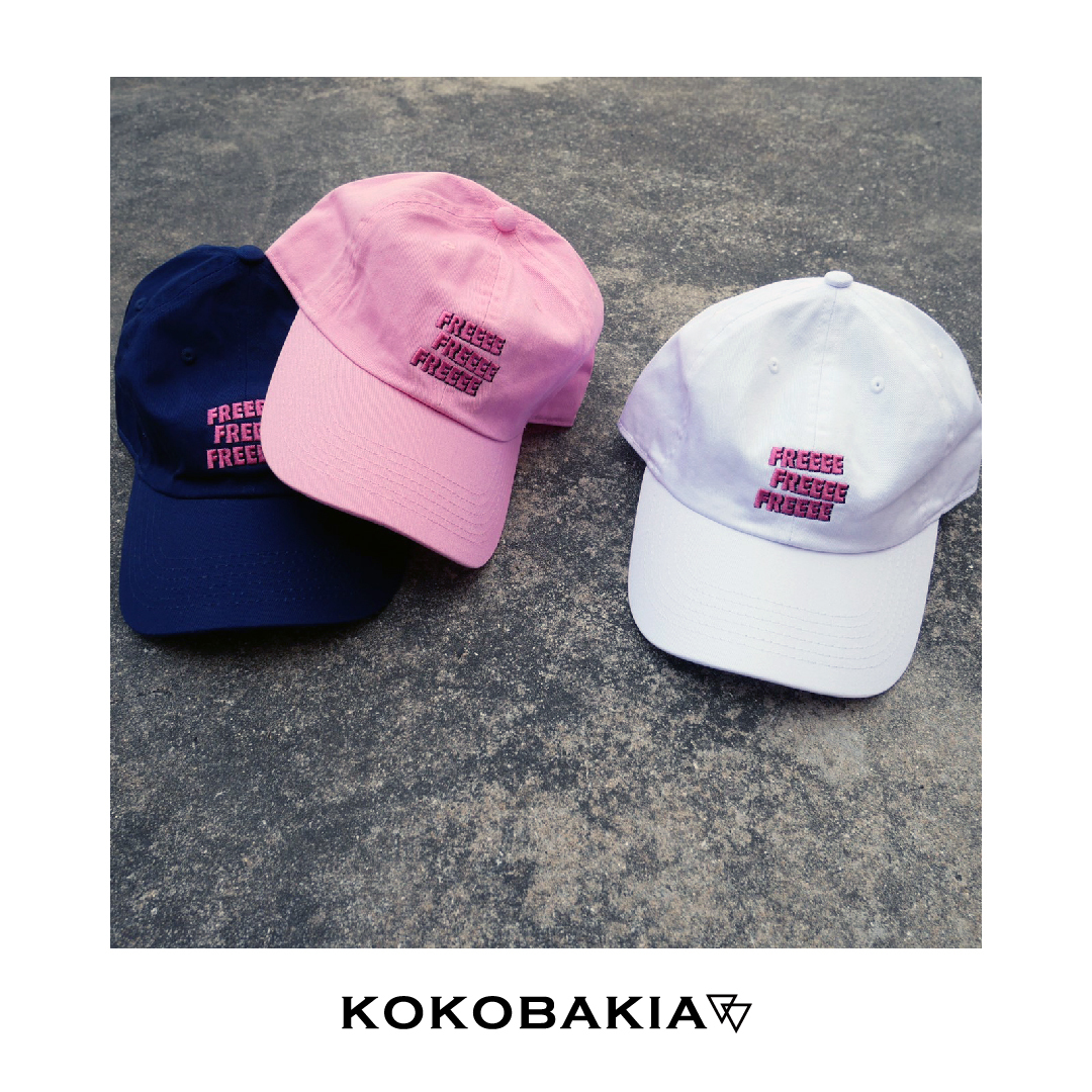 刺繍キャップ【FREEEE】メンズ レディース ロックファッション ストリートファッション