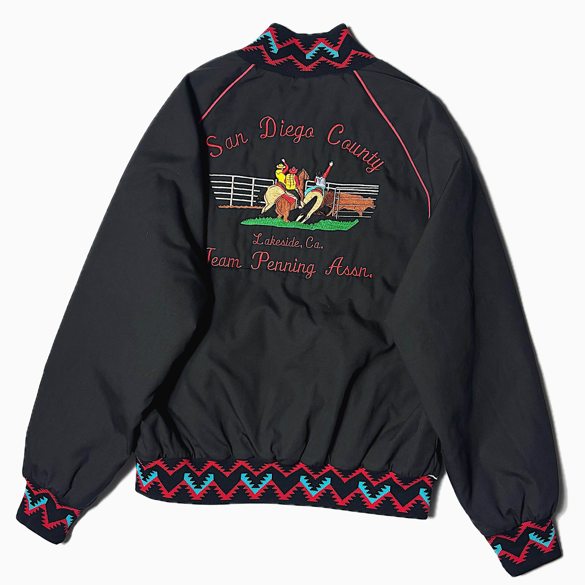 Vintage 90's【WestArk】"San Diego County Team Penning Assn" Jacket