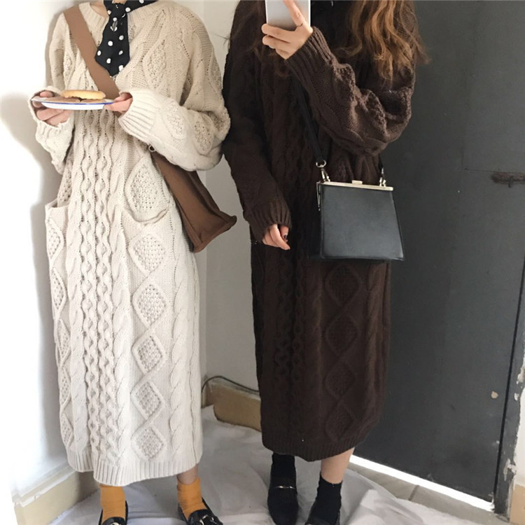 最高のニット ワンピース ロング 丈 人気のファッショントレンド