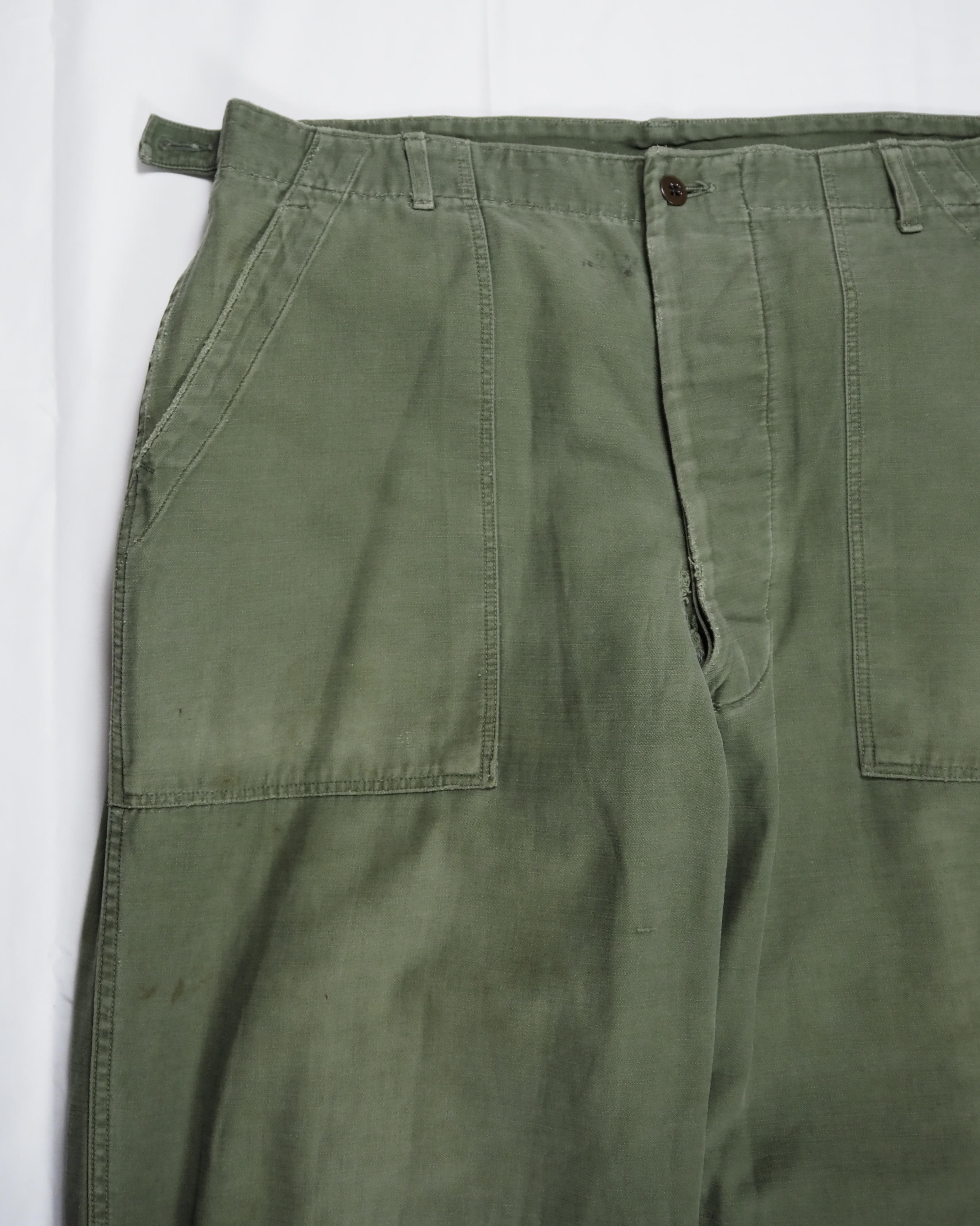 50’s US ARMY ベイカーパンツ 36×30 の画像 6