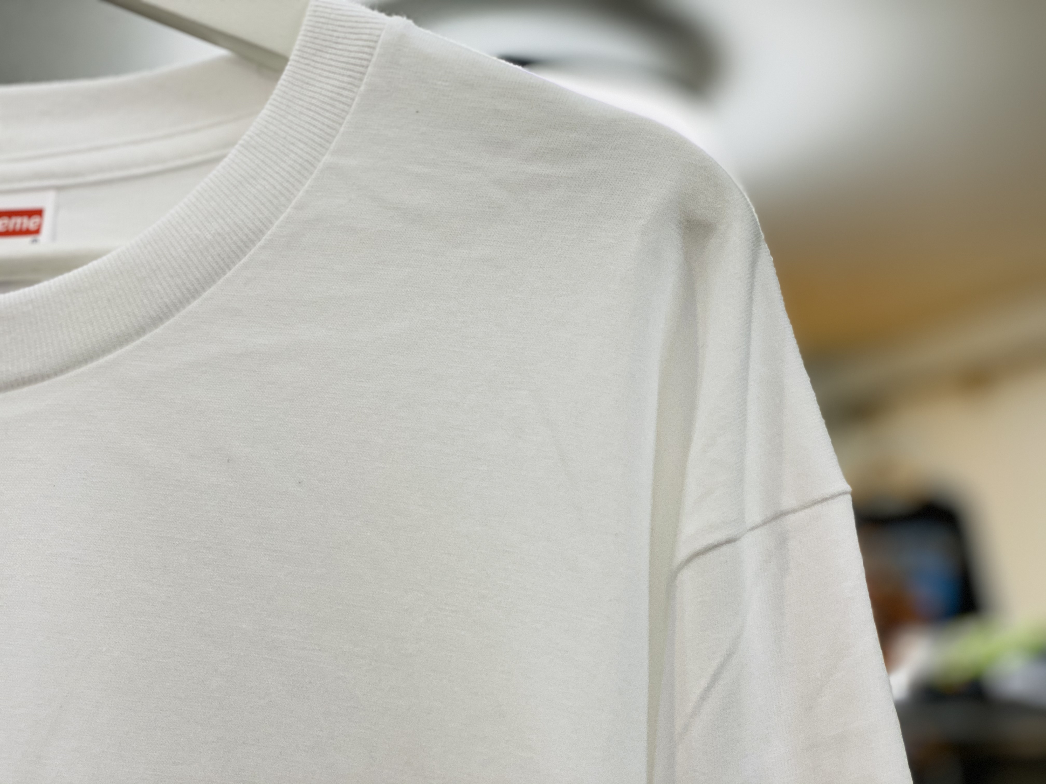 supreme blank t shirt