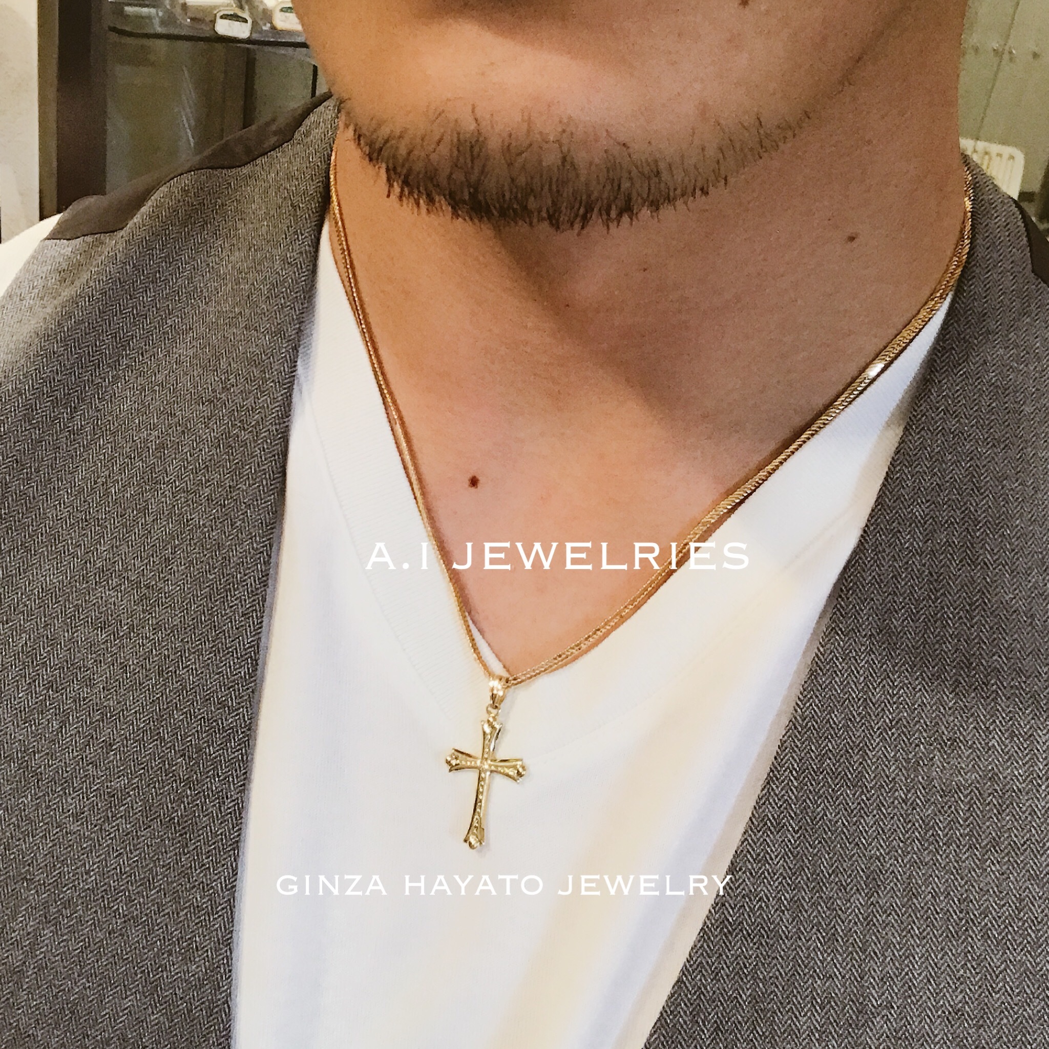 K18 18金 シンプル クロス ペンダント Simple Cross Pendant メンズ レディース 兼用 A I Jewelries エイアイジュエリーズ K18 18金 シンプル クロス ペンダント Simple Cross Pendant メンズ レディース 兼用 A I Jewelries エイアイジュエリーズ