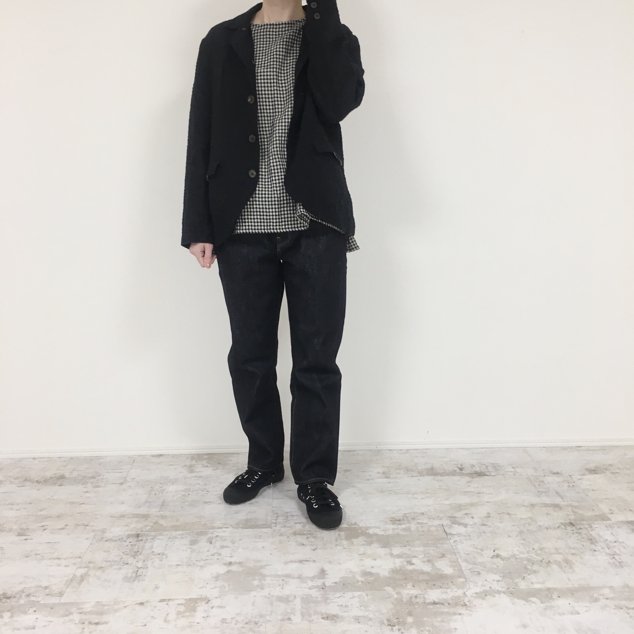 hatski regular tapered denim