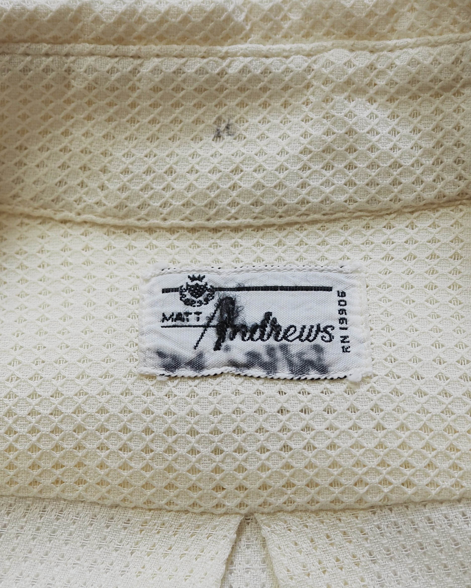 【5/6(水) 20:00入荷】60’s 半袖コットンシャツ の画像 7