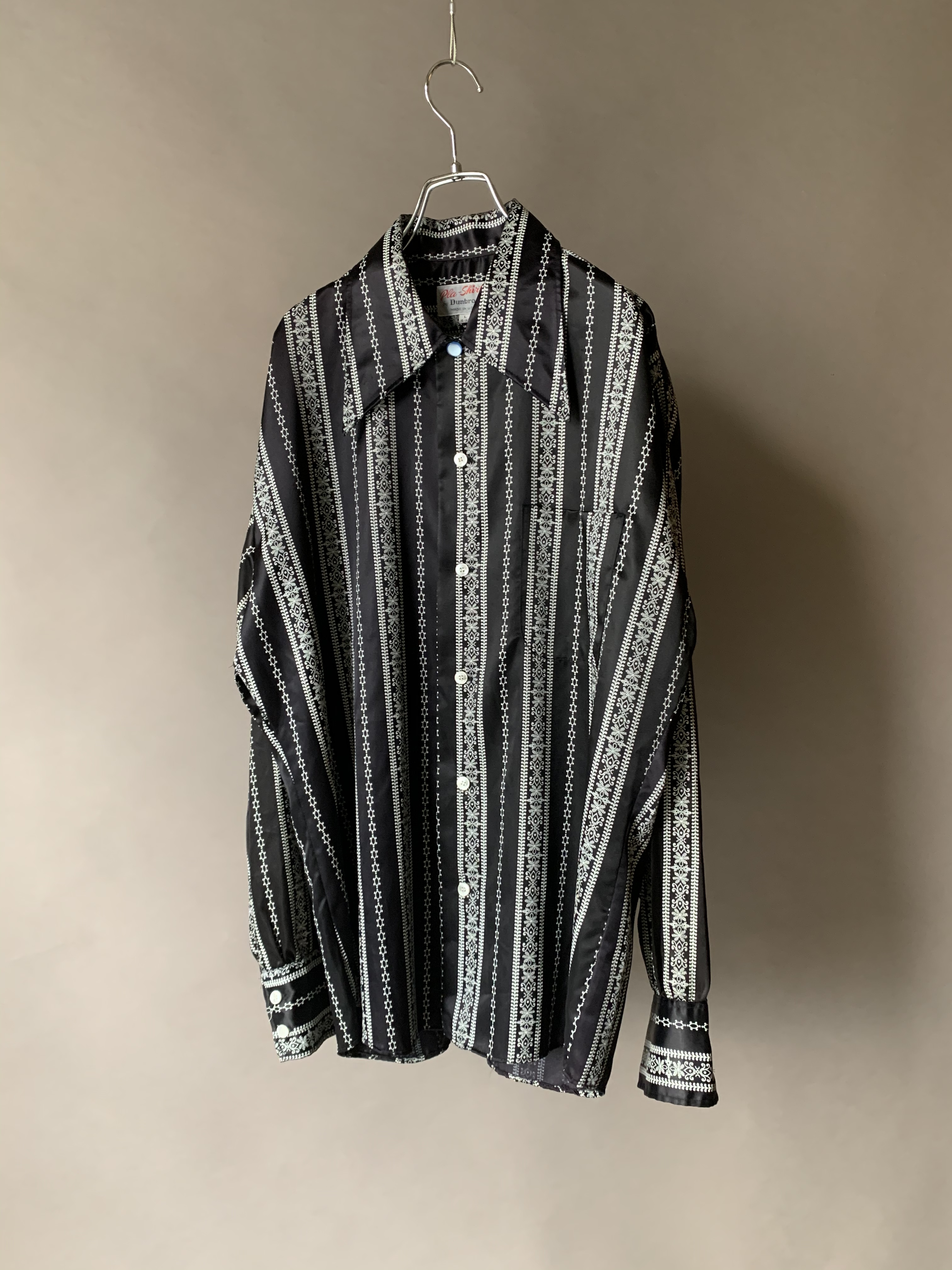 オールパターンサテンドレスシャツ Tunagi Japan