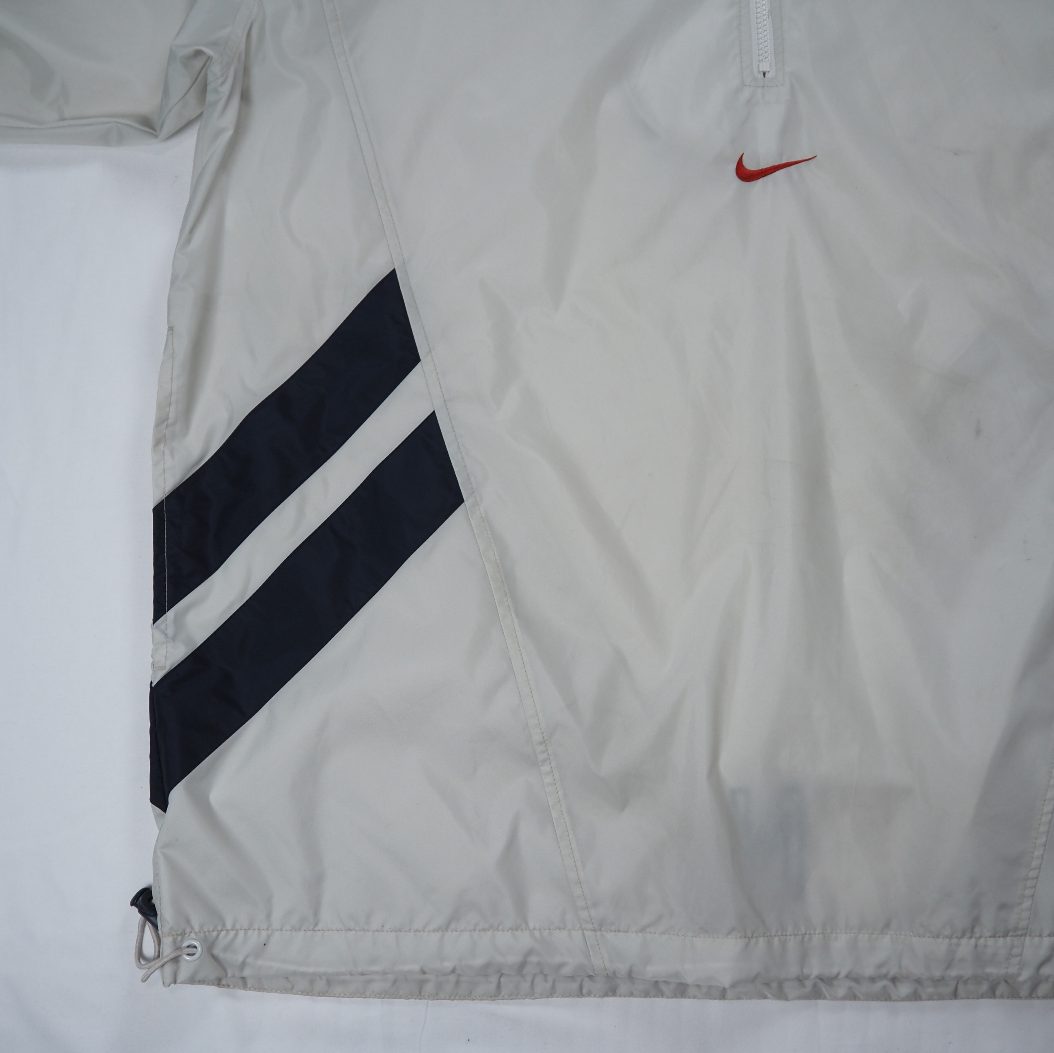 90's NIKE ナイロンアノラック センタースウォッシュ XL の画像 8