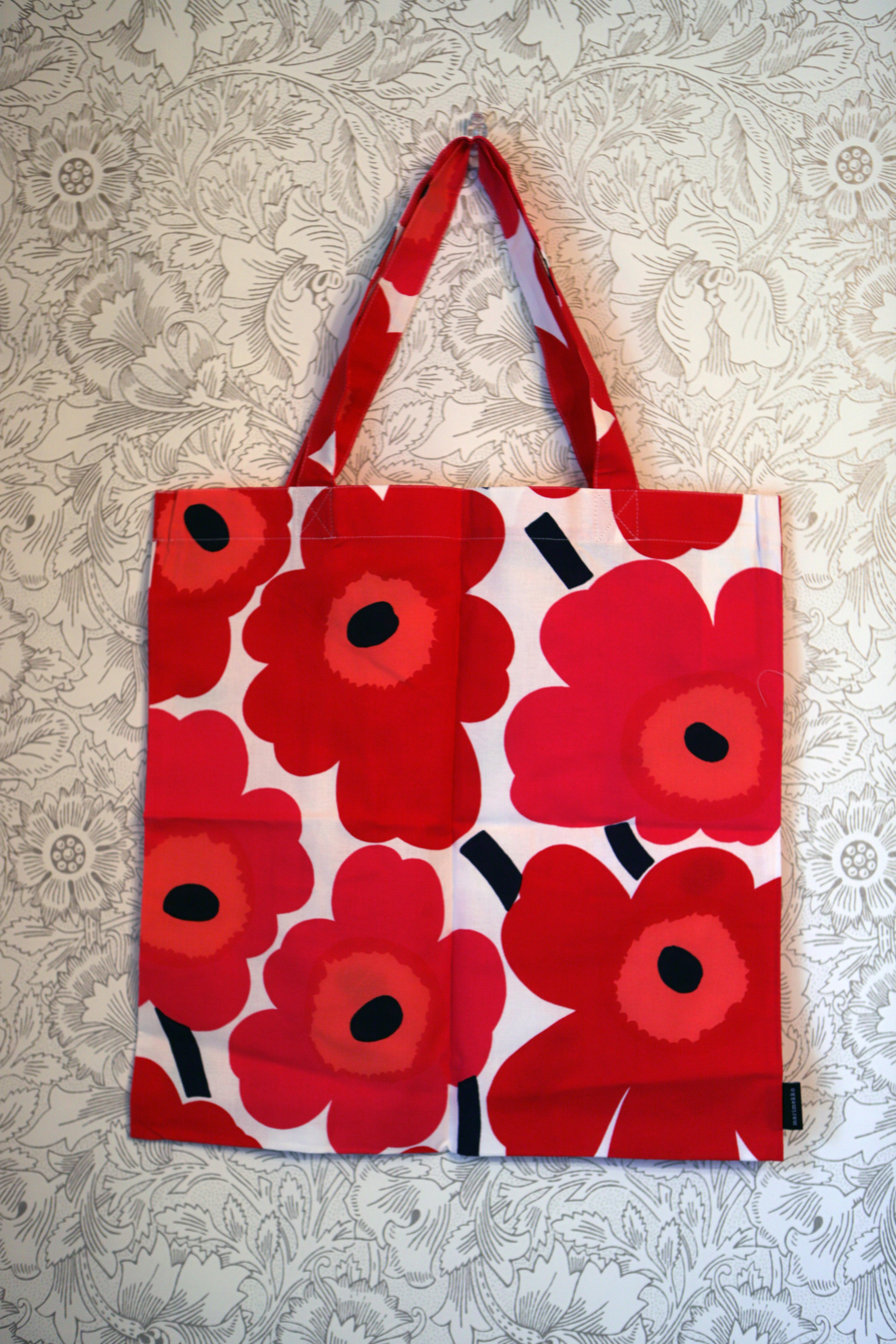 マリメッコ ファブリックバッグ