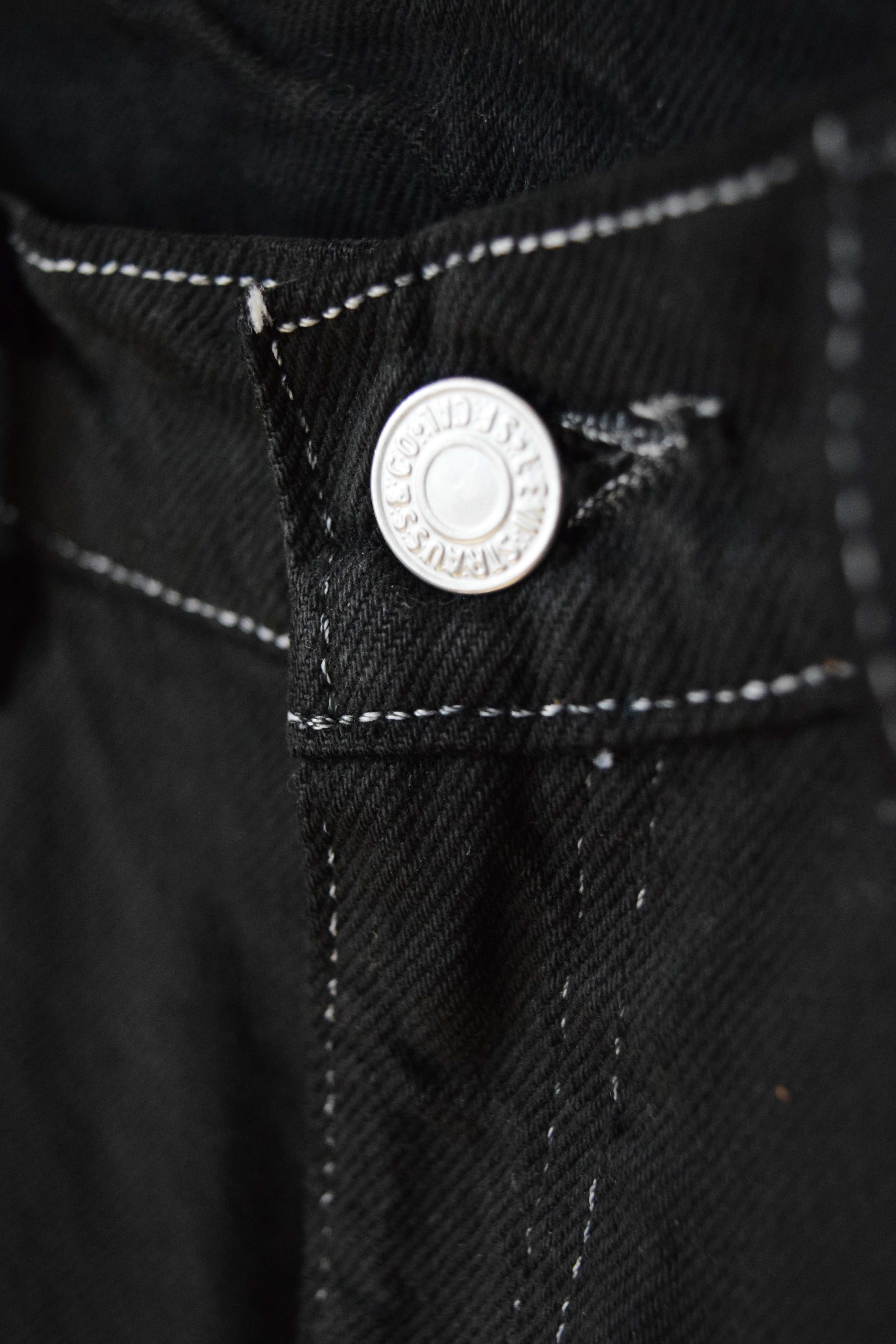 Levi’s 517 black denim pants の画像 6