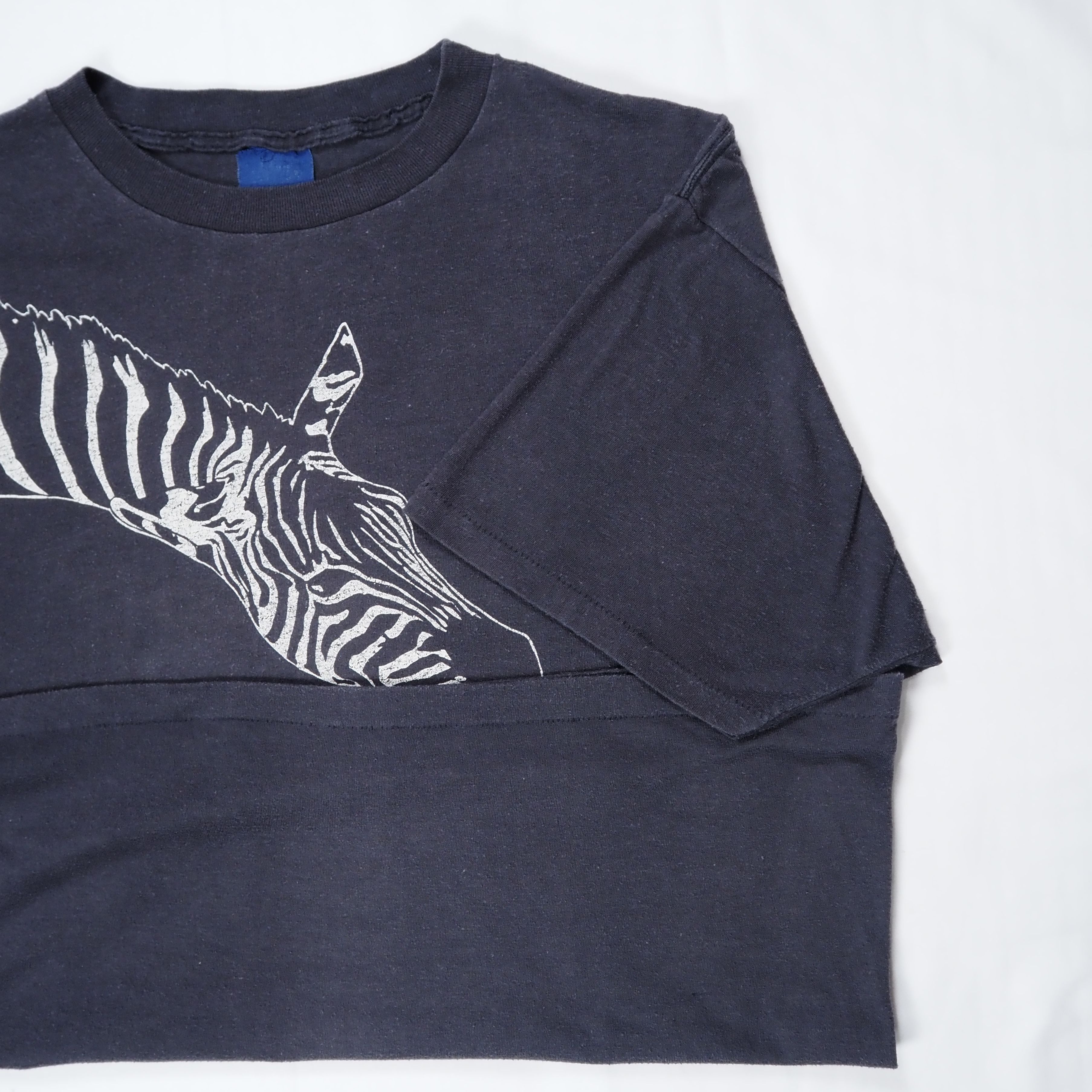 80’s-90’s ペプシTシャツ ゼブラ M~L程度 ブラック の画像 10