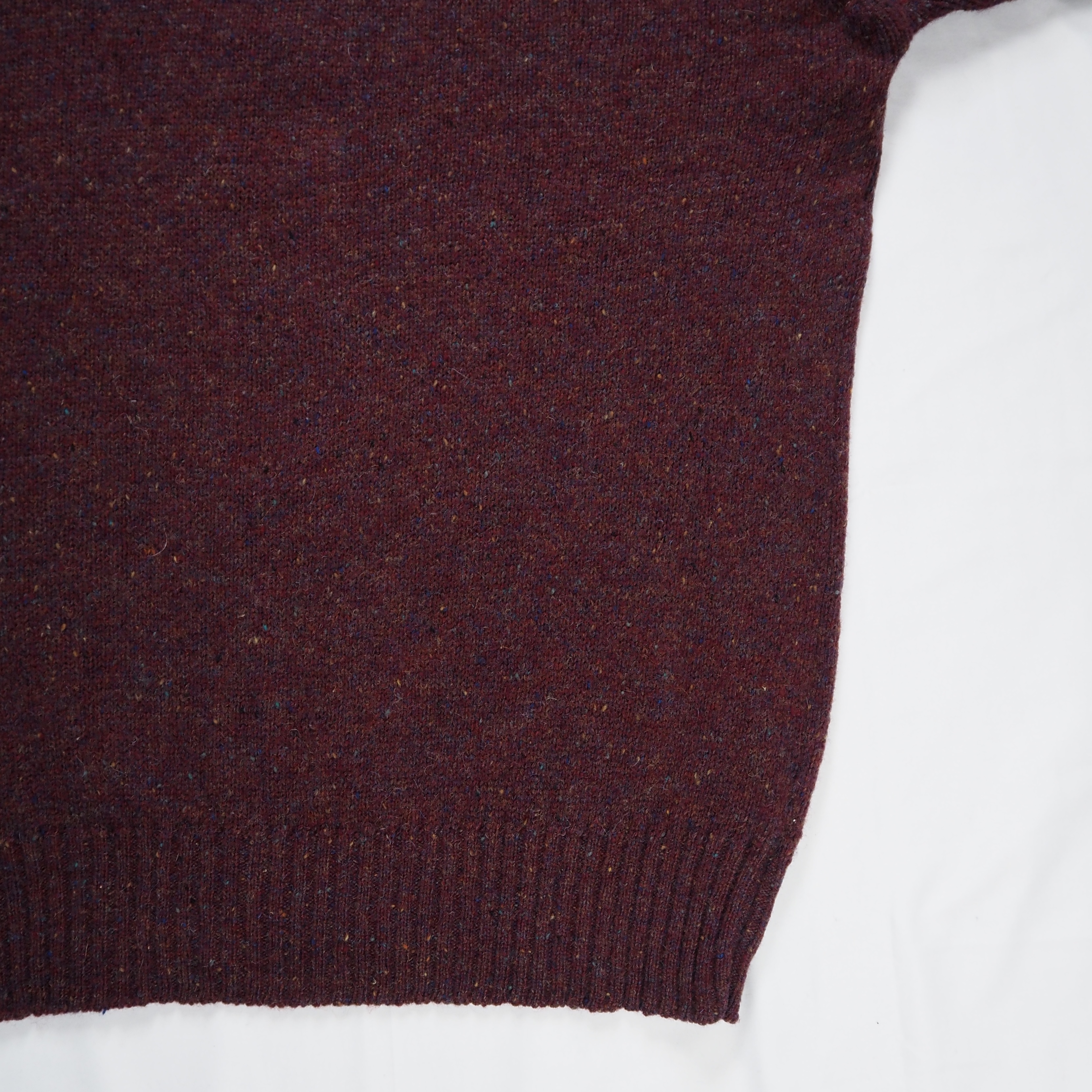 Pendleton ウールニット バーガンディ XL の画像 17