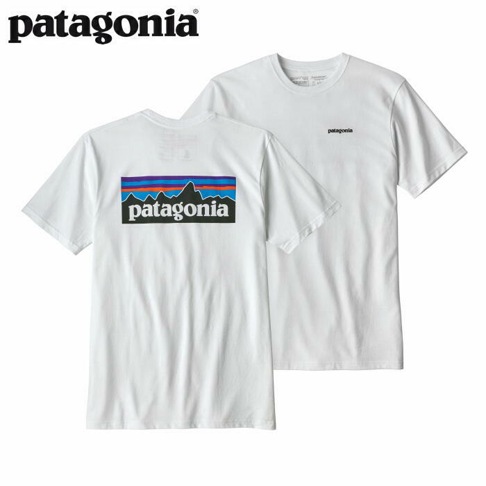 パタゴニア Patagonia Tシャツ 半袖 メンズ P 6ロゴ レスポンシビリティー White 正規取扱店 Bees High