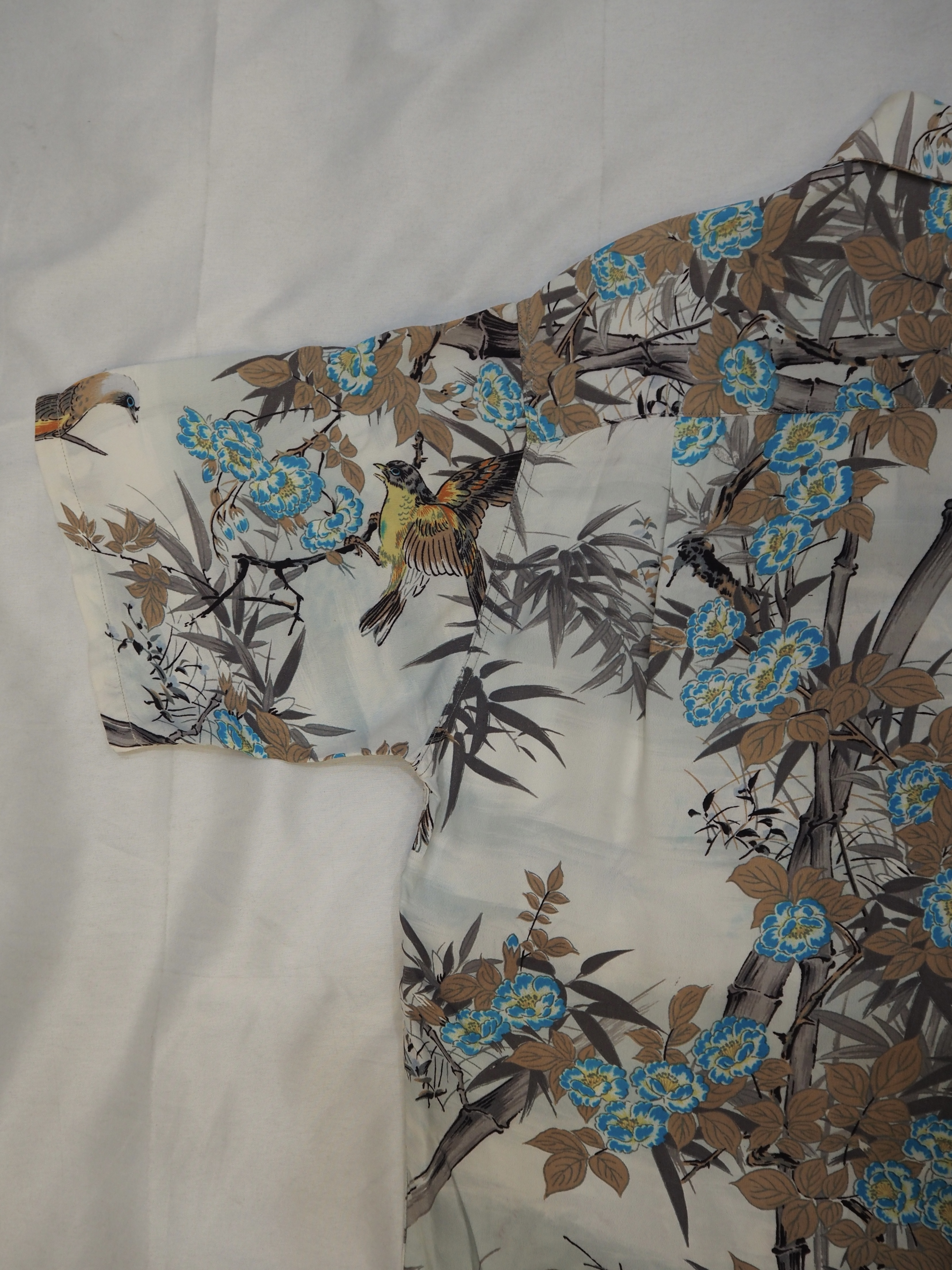 50’s Rayon Hawaiian Shirt 和柄 の画像 10