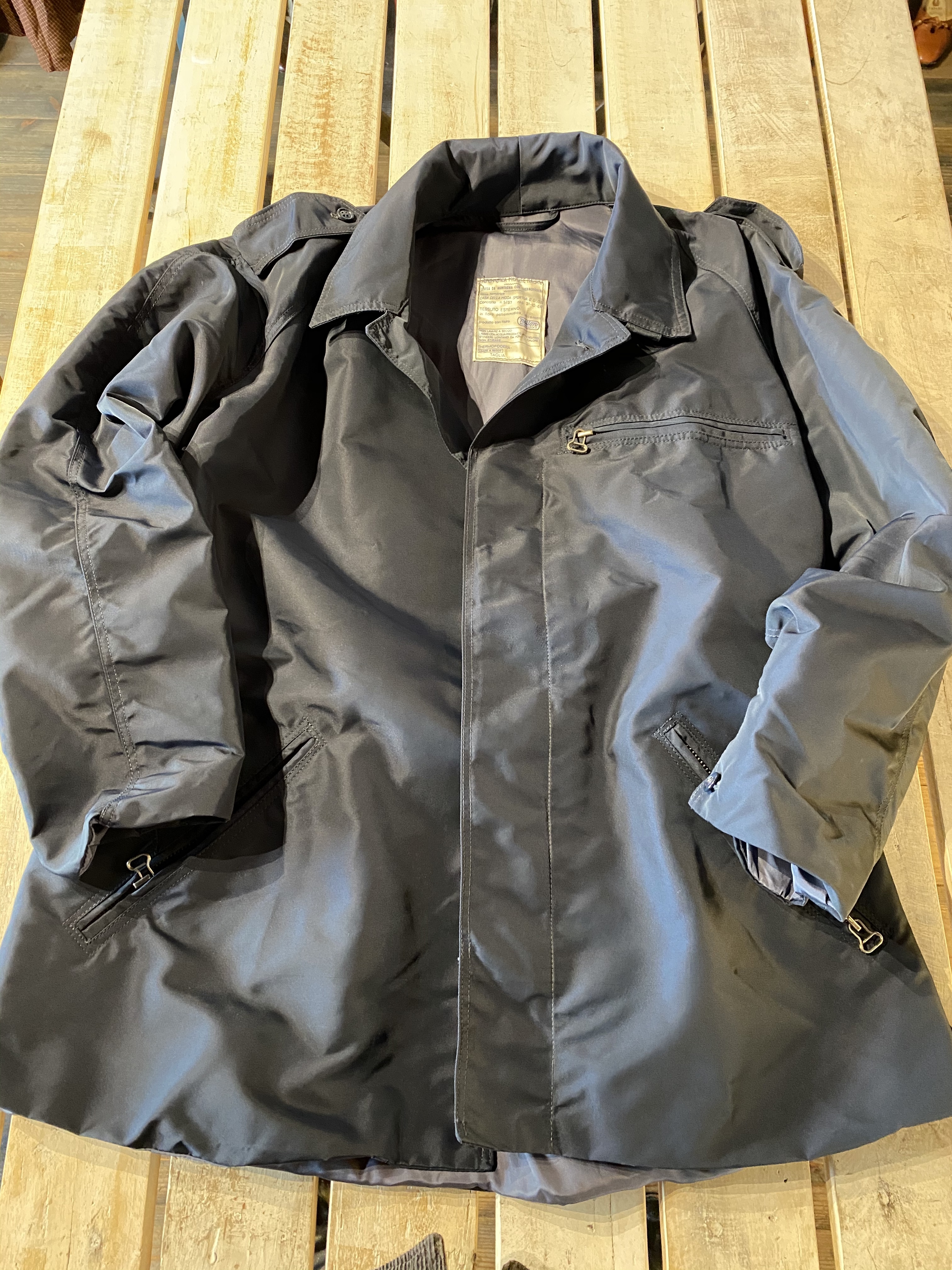 古着ヴィンテージ3wayレア 60年代 Vintage イタリア空軍フライトジャケット Own Kyoto Vintage Clothing Own Original 古着ヴィンテージ3wayレア 60年代 Vintage イタリア空軍フライトジャケット Own Kyoto Vintage Clothing Own Original